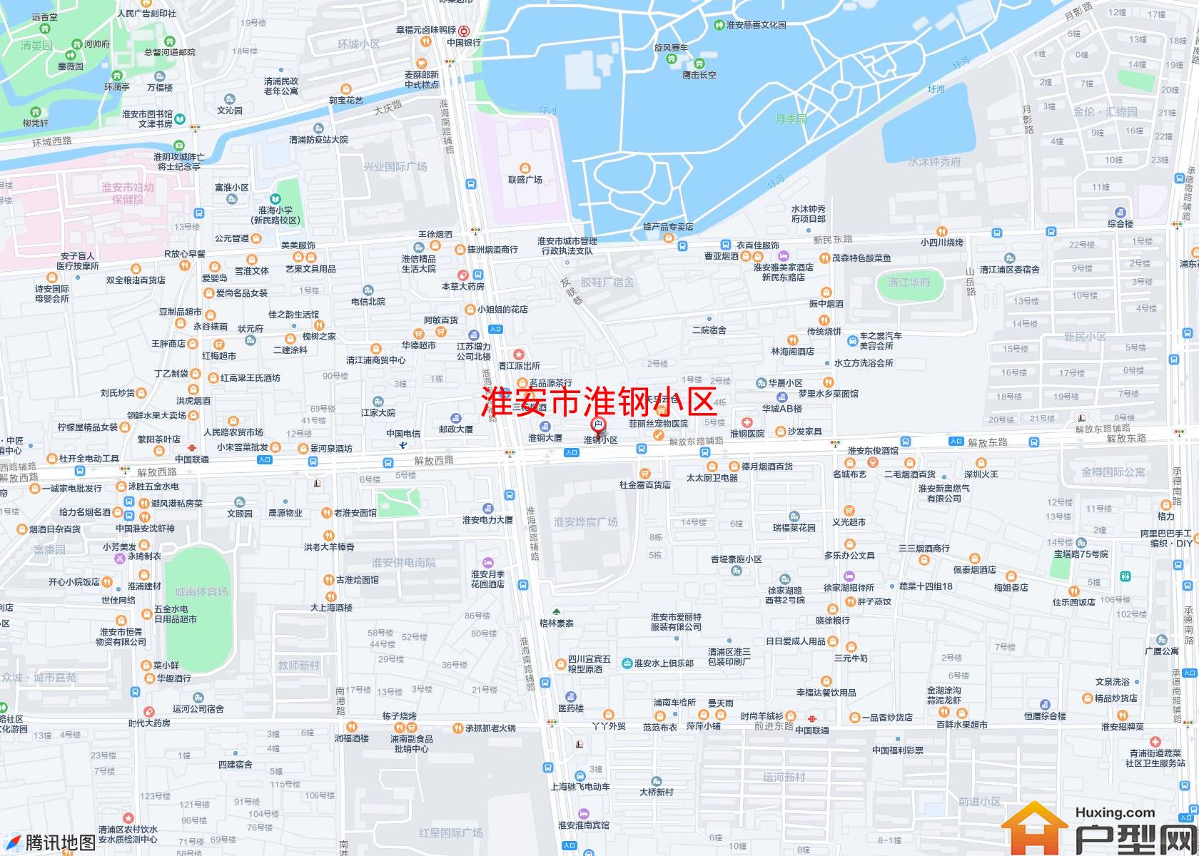 淮钢小区小区 - 户型网