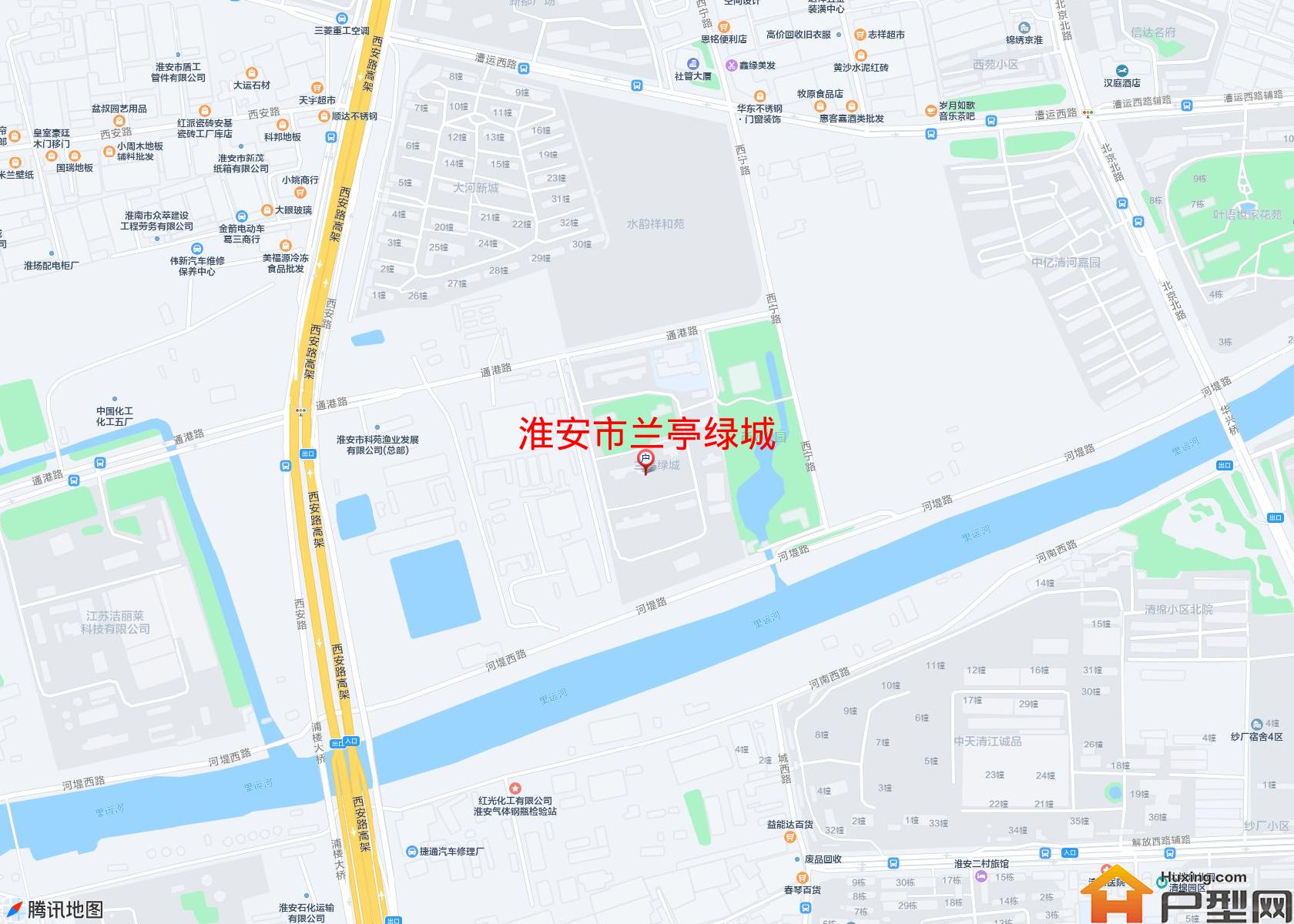 兰亭绿城小区 - 户型网