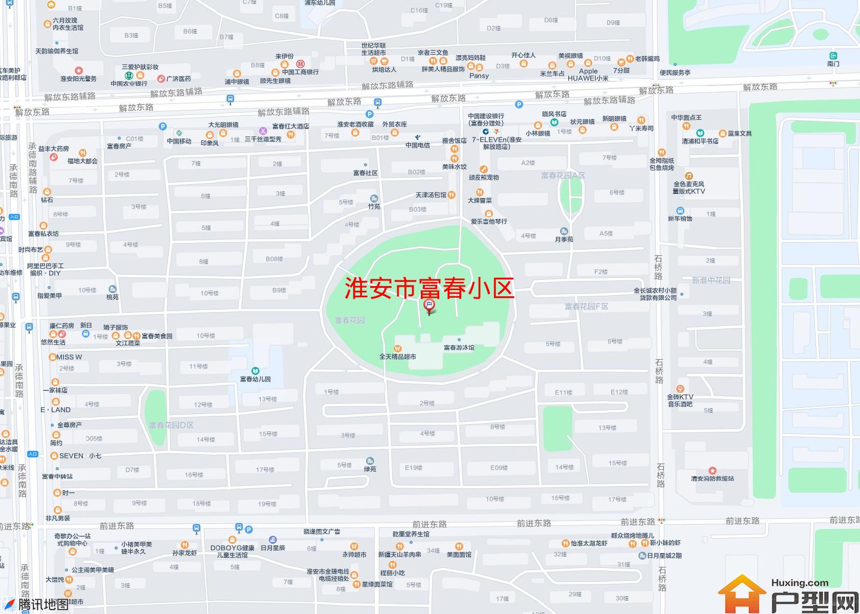 富春小区小区 - 户型网