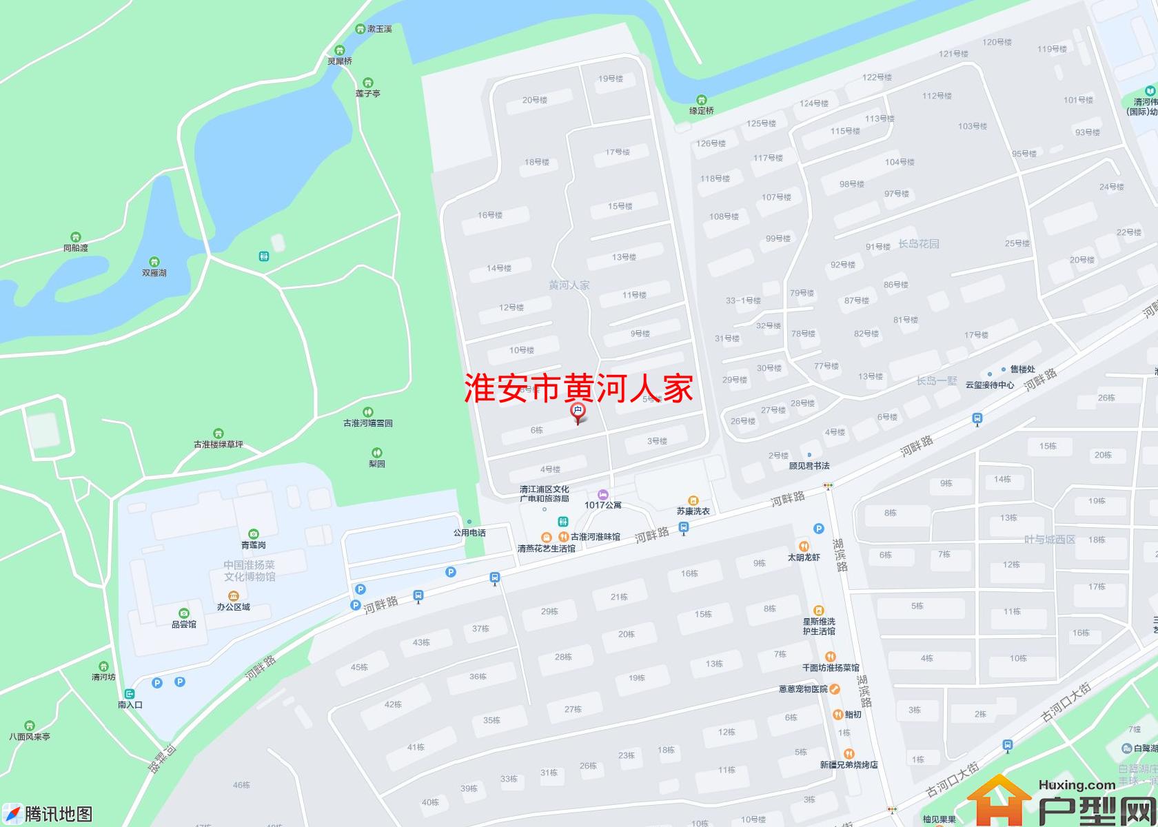 黄河人家小区 - 户型网
