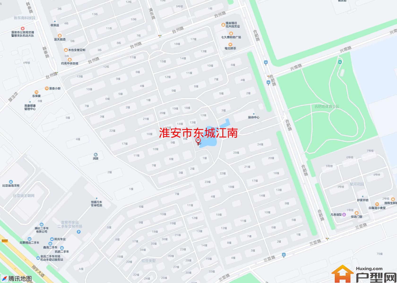 东城江南小区 - 户型网