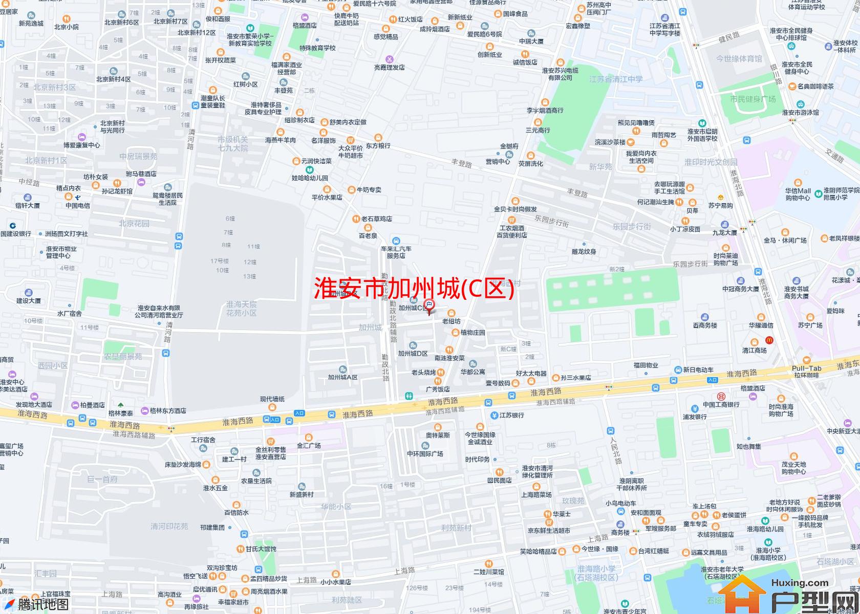 加州城(C区)小区 - 户型网