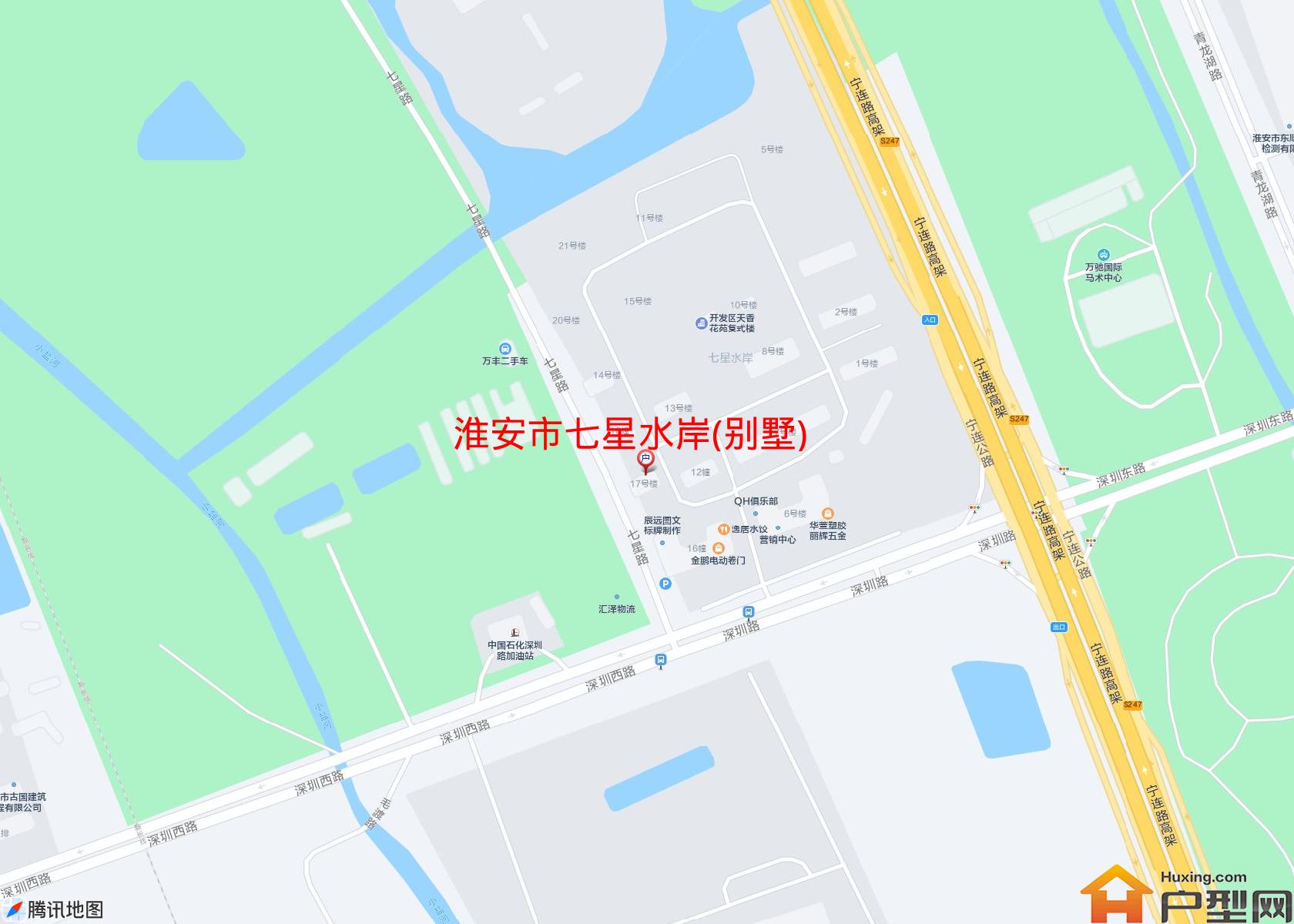七星水岸(别墅)小区 - 户型网