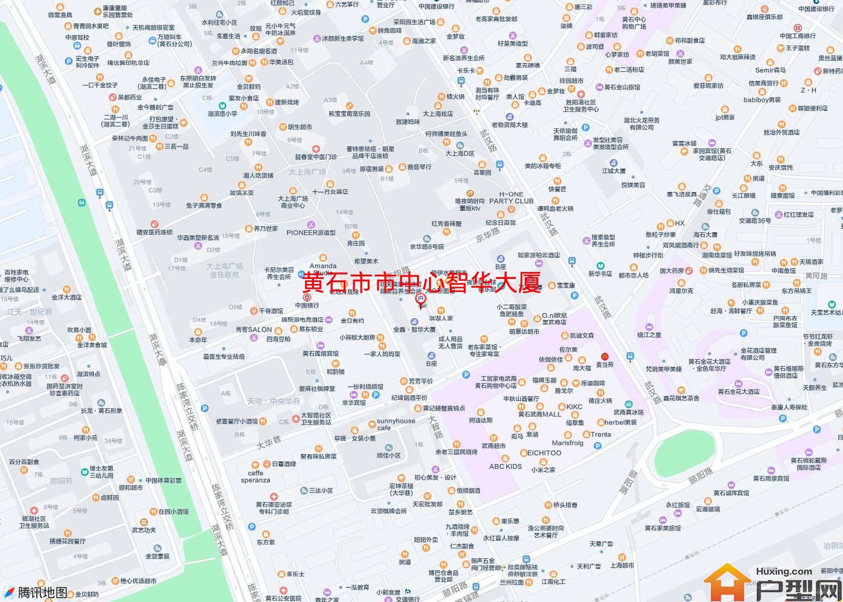 市中心智华大厦小区 - 户型网