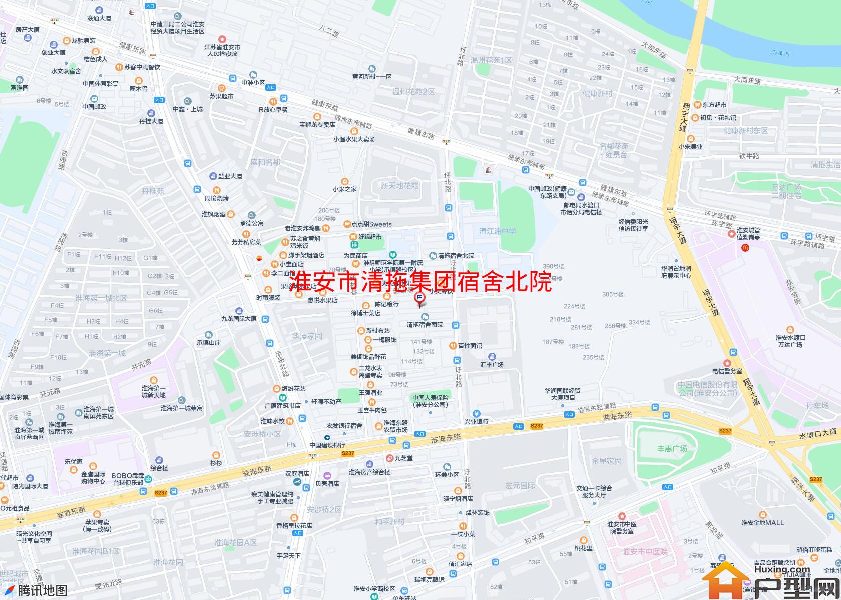 清拖集团宿舍北院小区 - 户型网