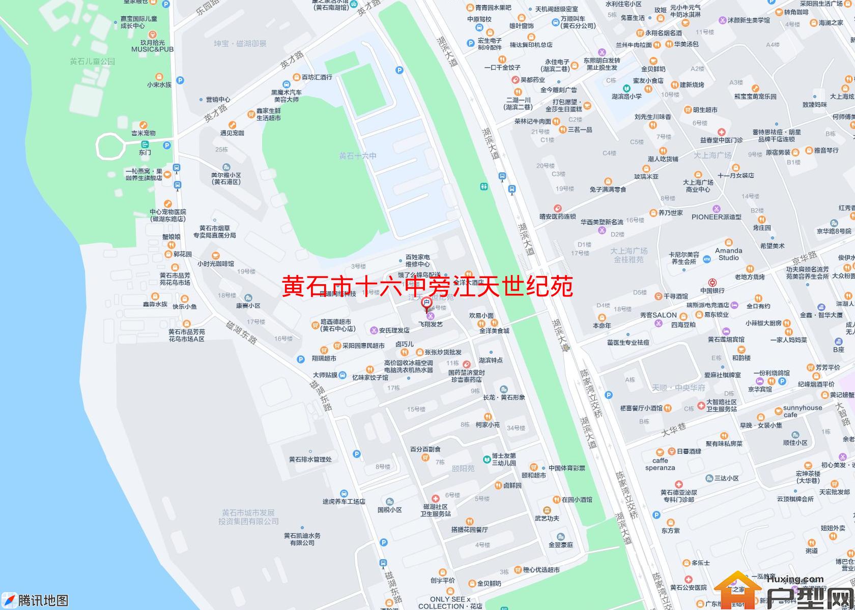 十六中旁江天世纪苑小区 - 户型网