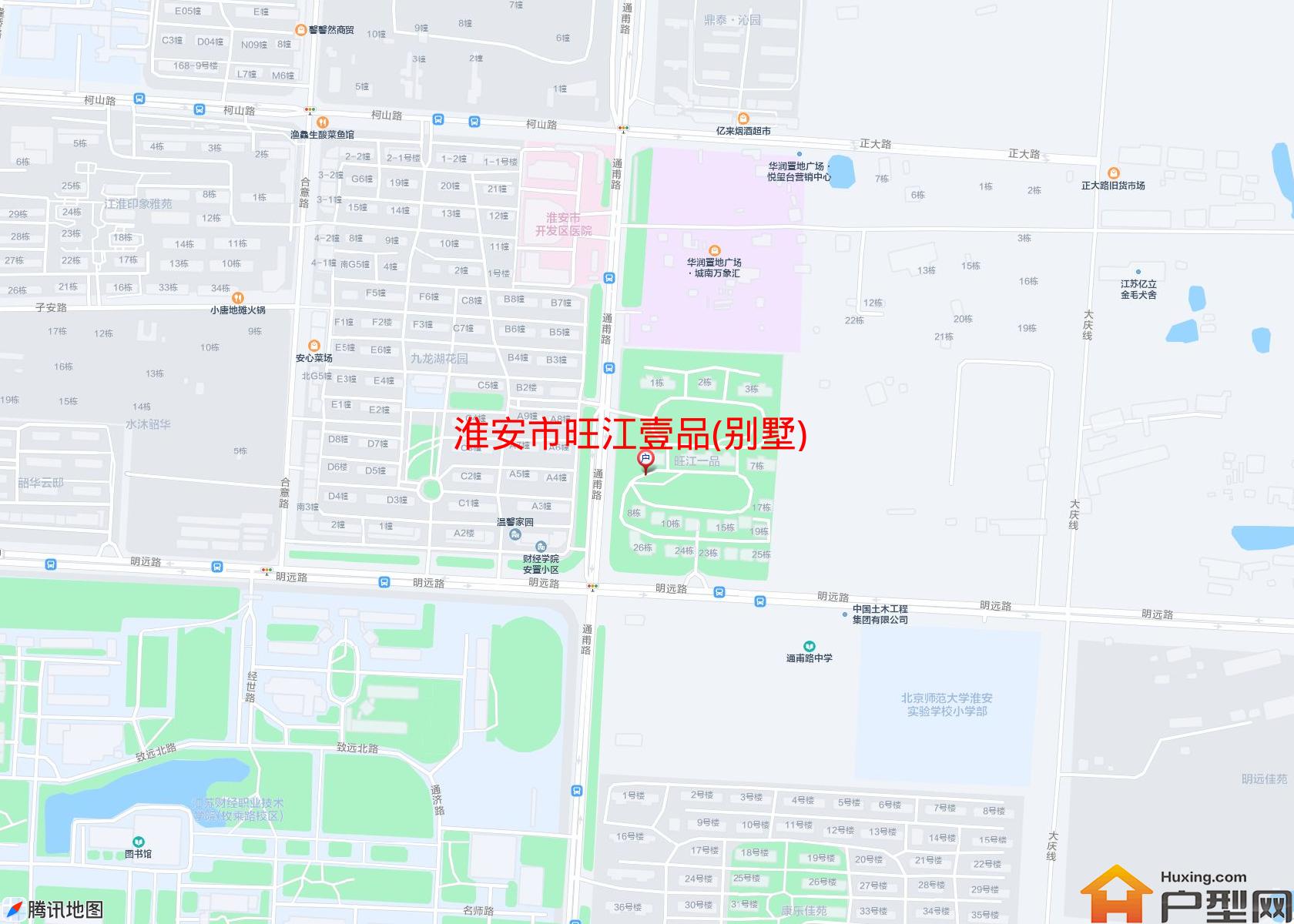 旺江壹品(别墅)小区 - 户型网