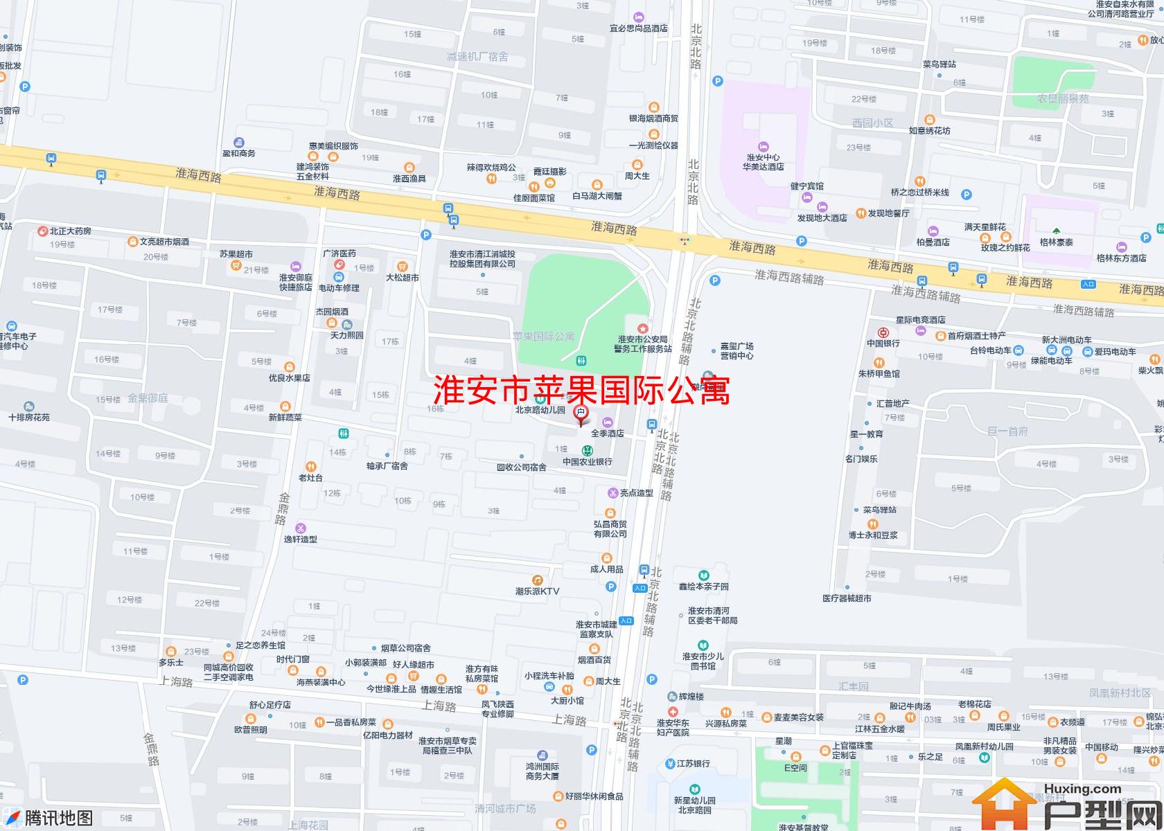 苹果国际公寓小区 - 户型网