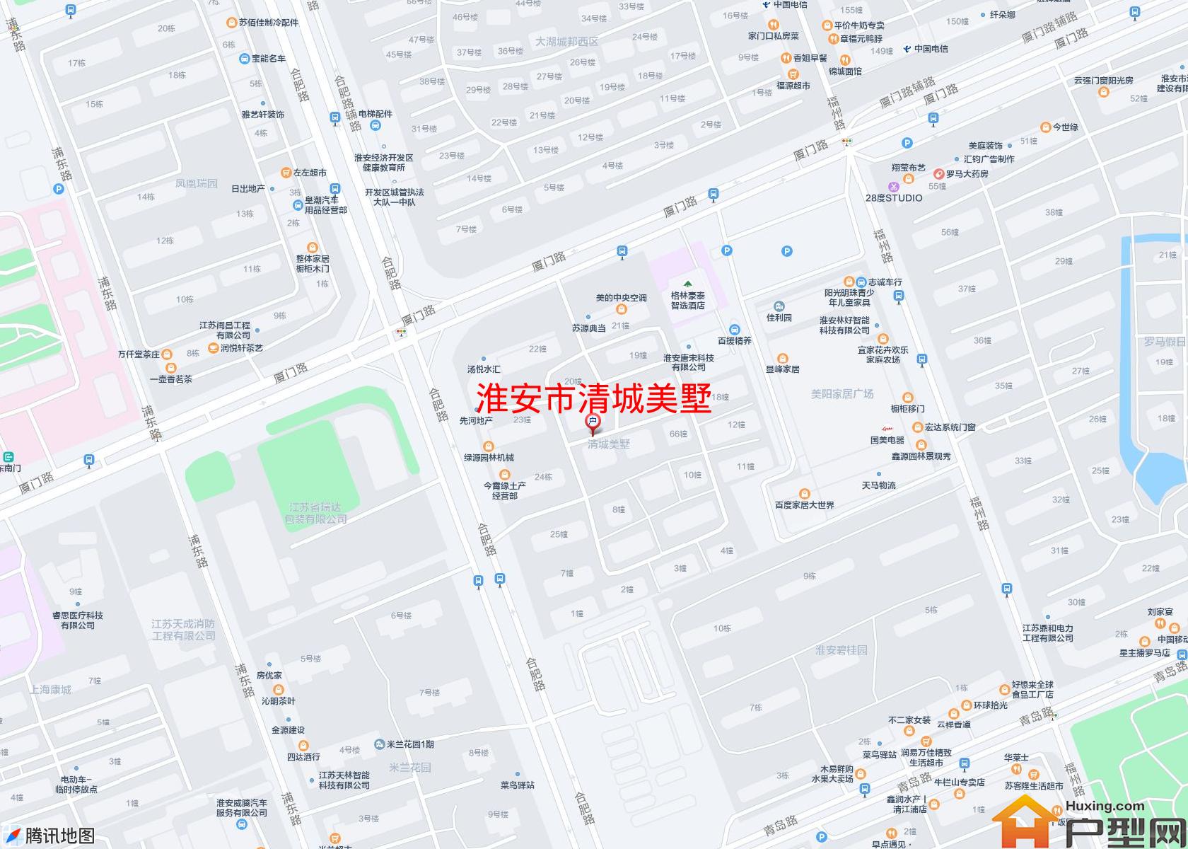 清城美墅小区 - 户型网