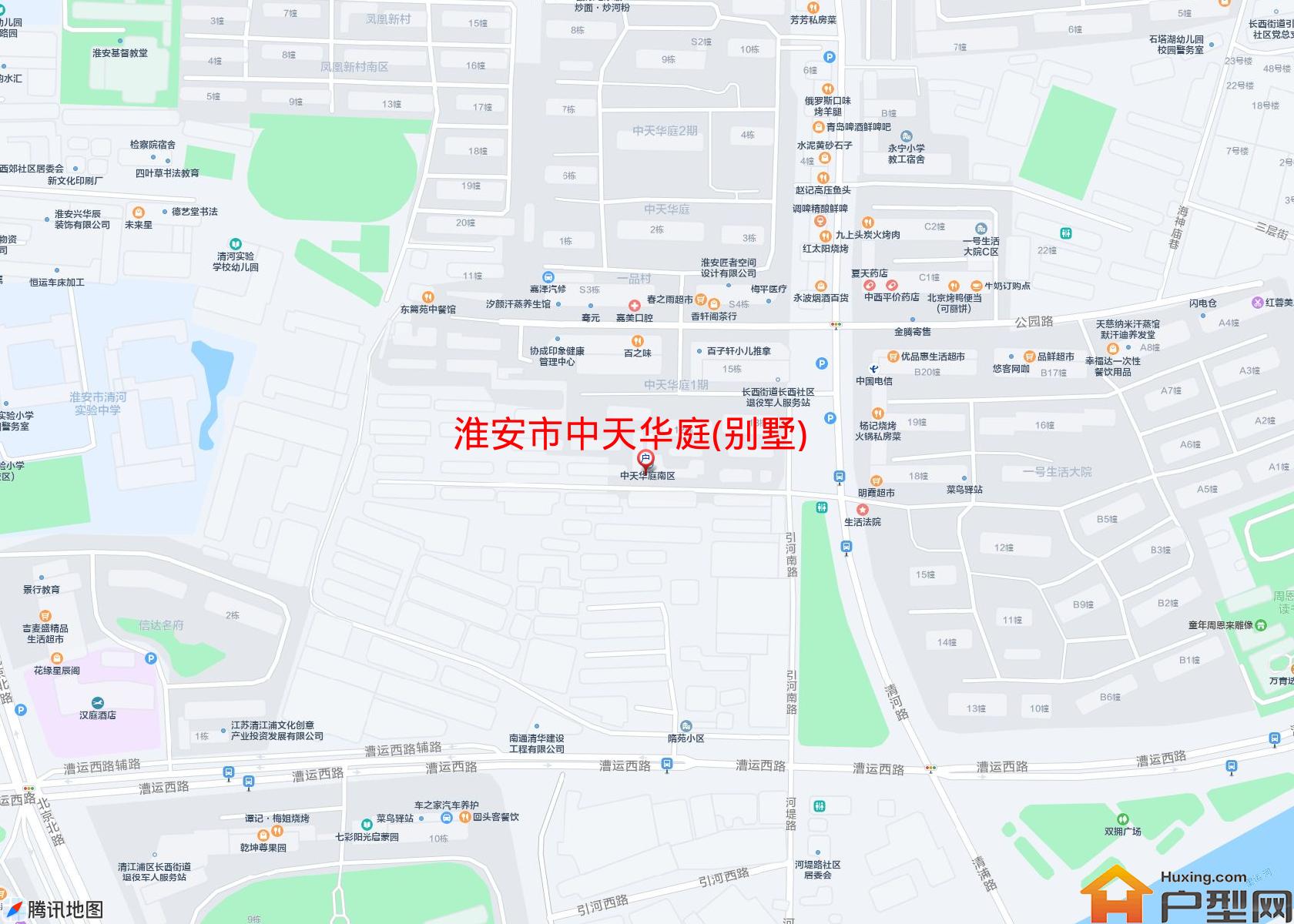 中天华庭(别墅)小区 - 户型网