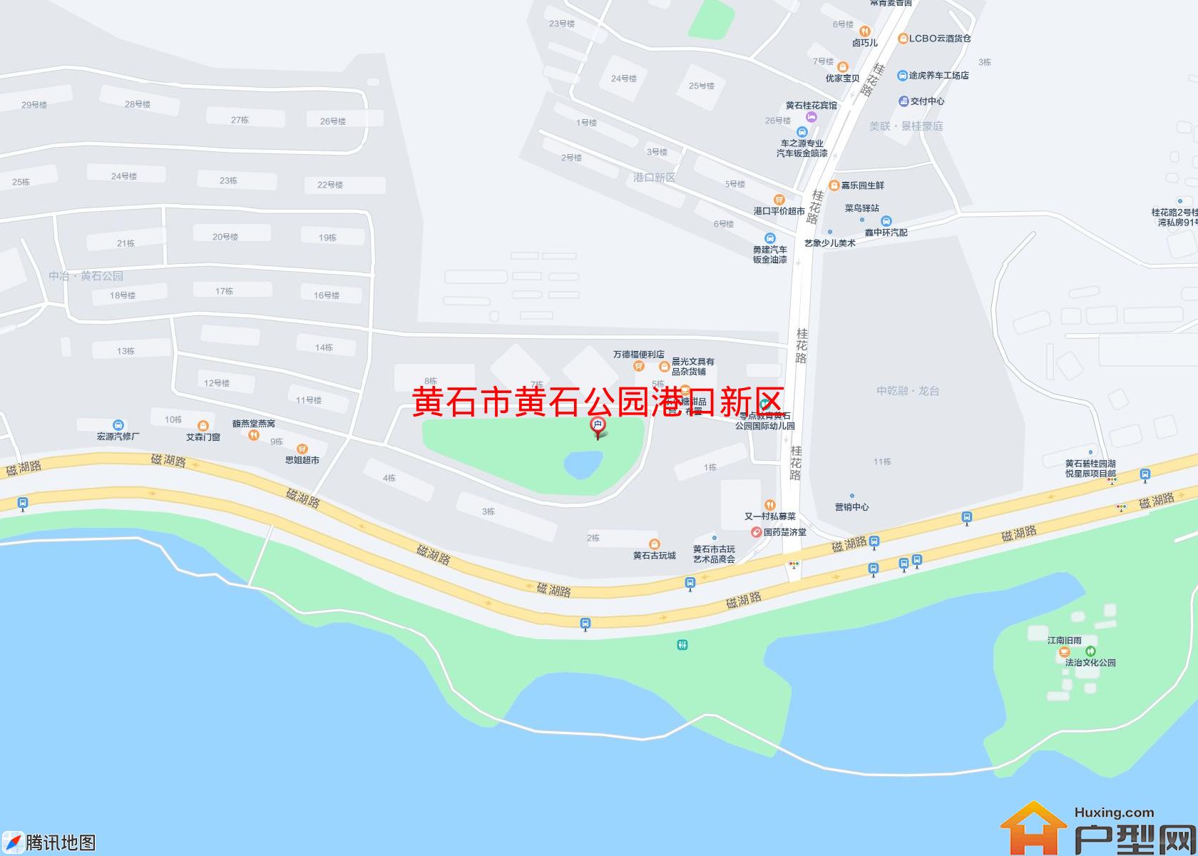 黄石公园港口新区小区 - 户型网