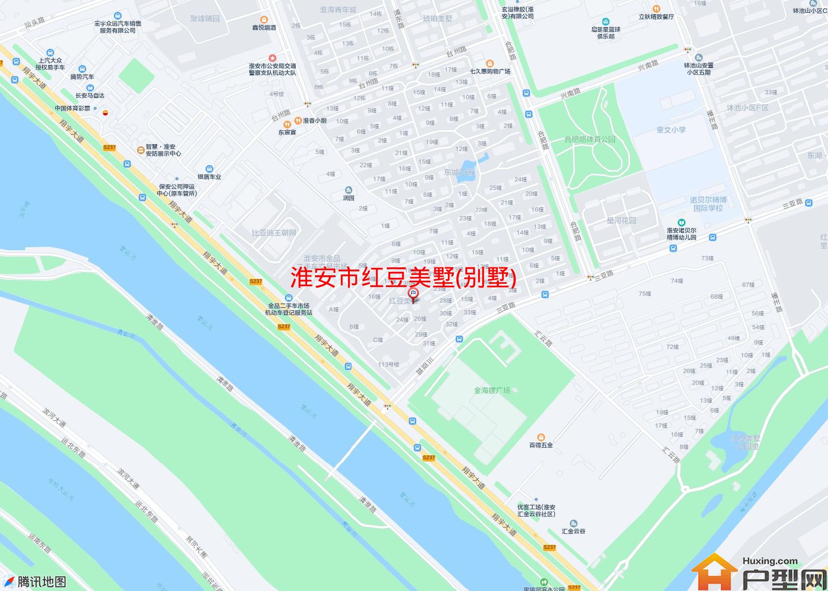 红豆美墅(别墅)小区 - 户型网