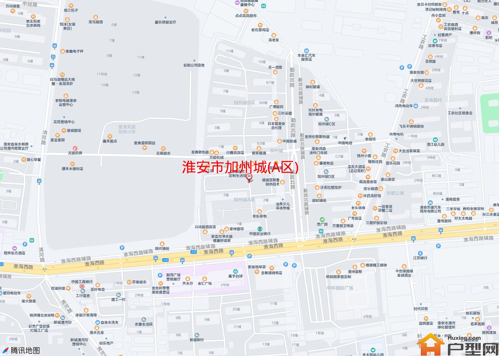 加州城(A区)小区 - 户型网