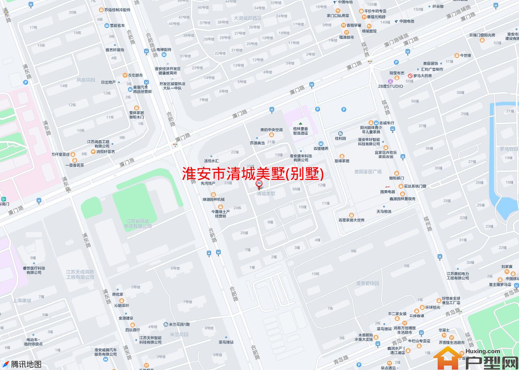 清城美墅(别墅)小区 - 户型网