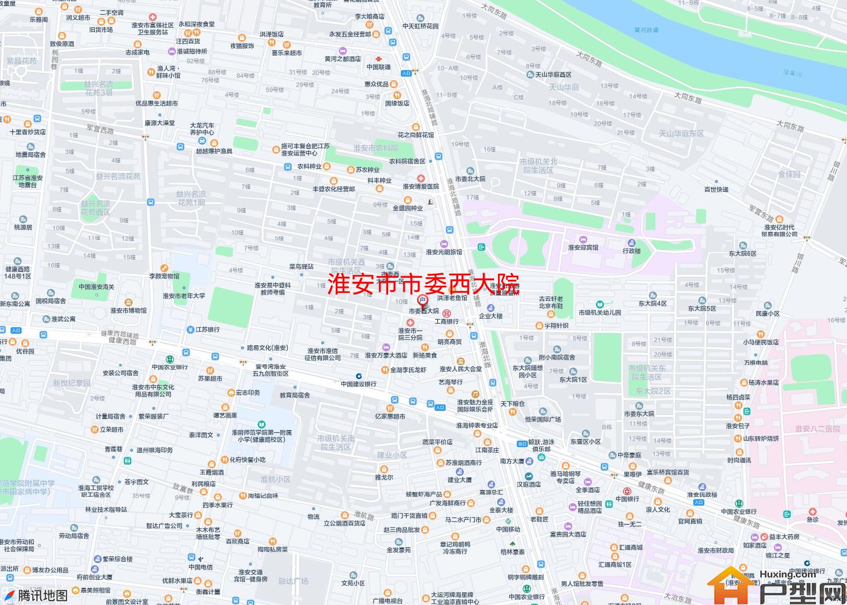 市委西大院小区 - 户型网