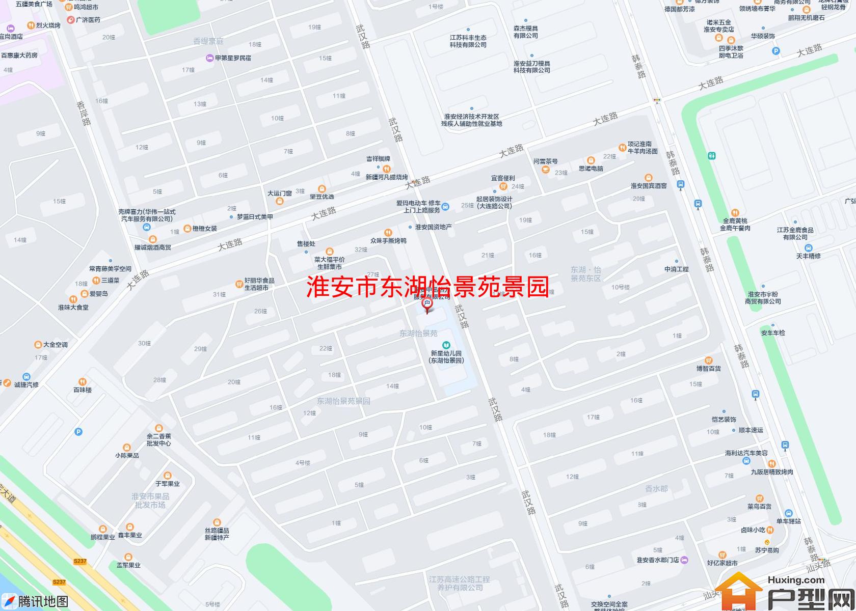 东湖怡景苑景园小区 - 户型网