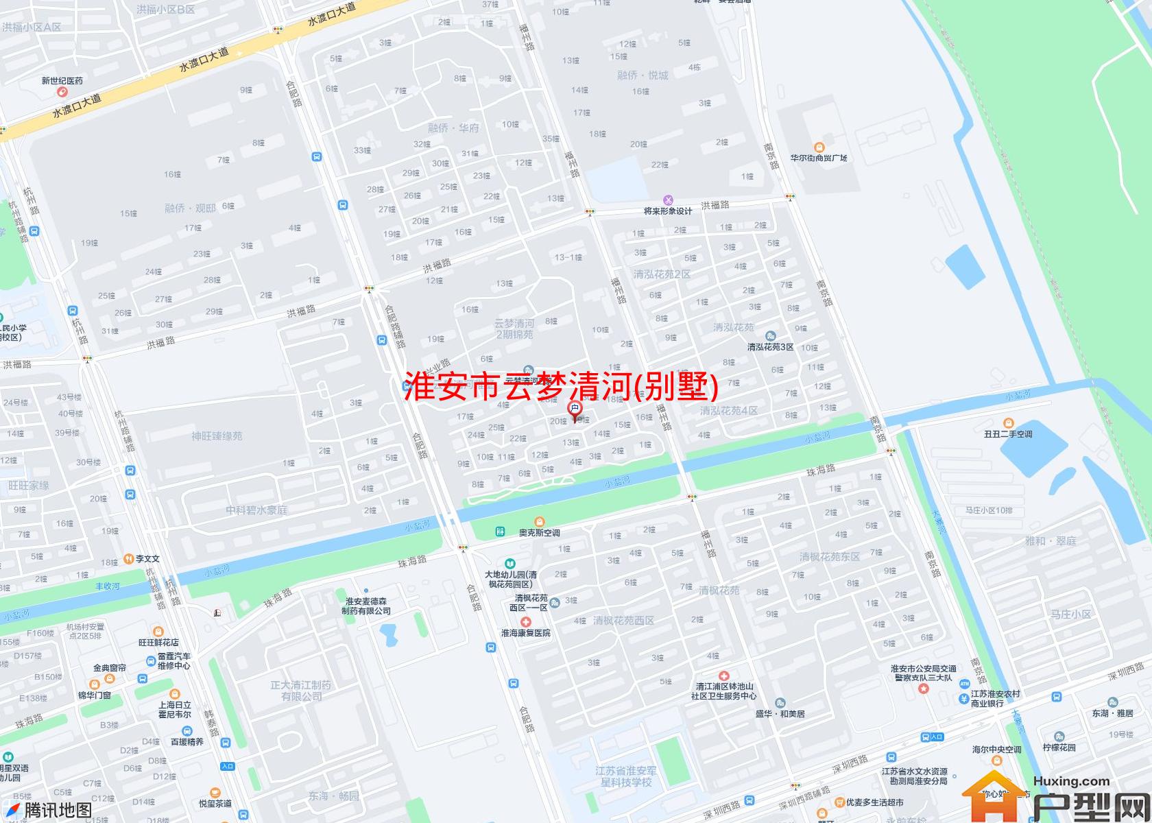 云梦清河(别墅)小区 - 户型网