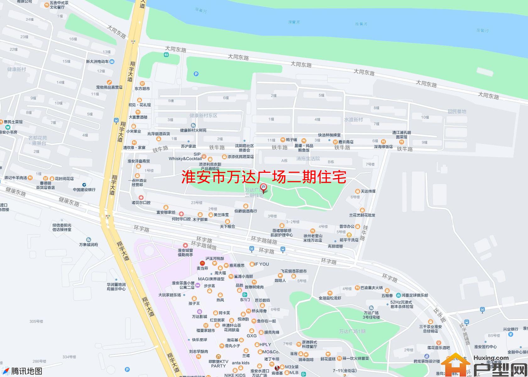 万达广场二期住宅小区 - 户型网
