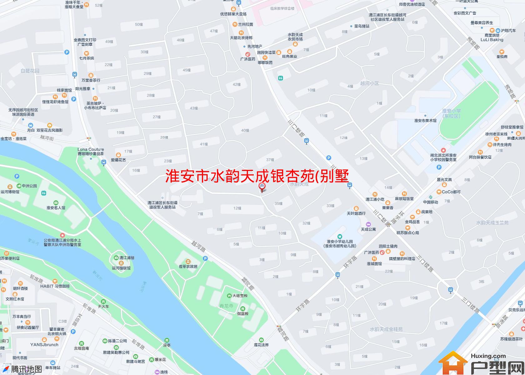 水韵天成银杏苑(别墅)小区 - 户型网