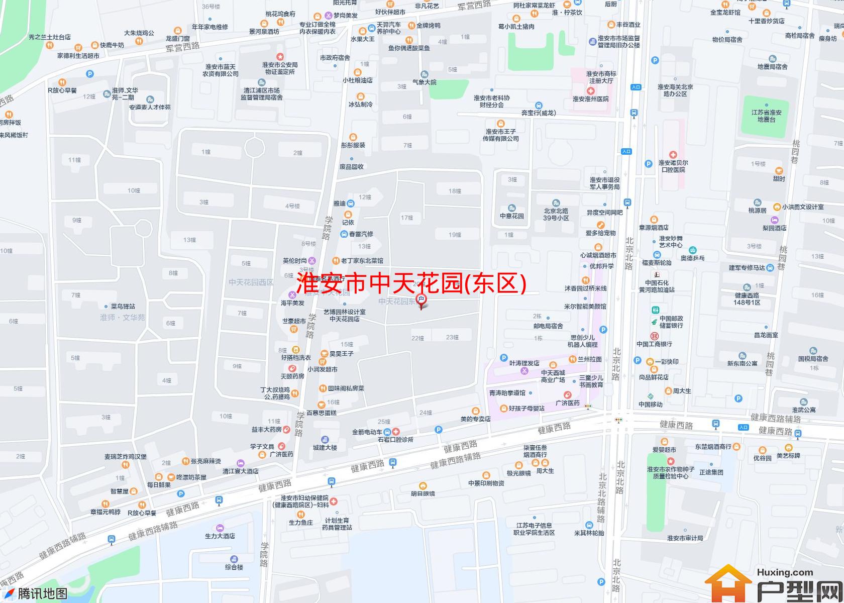 中天花园(东区)小区 - 户型网