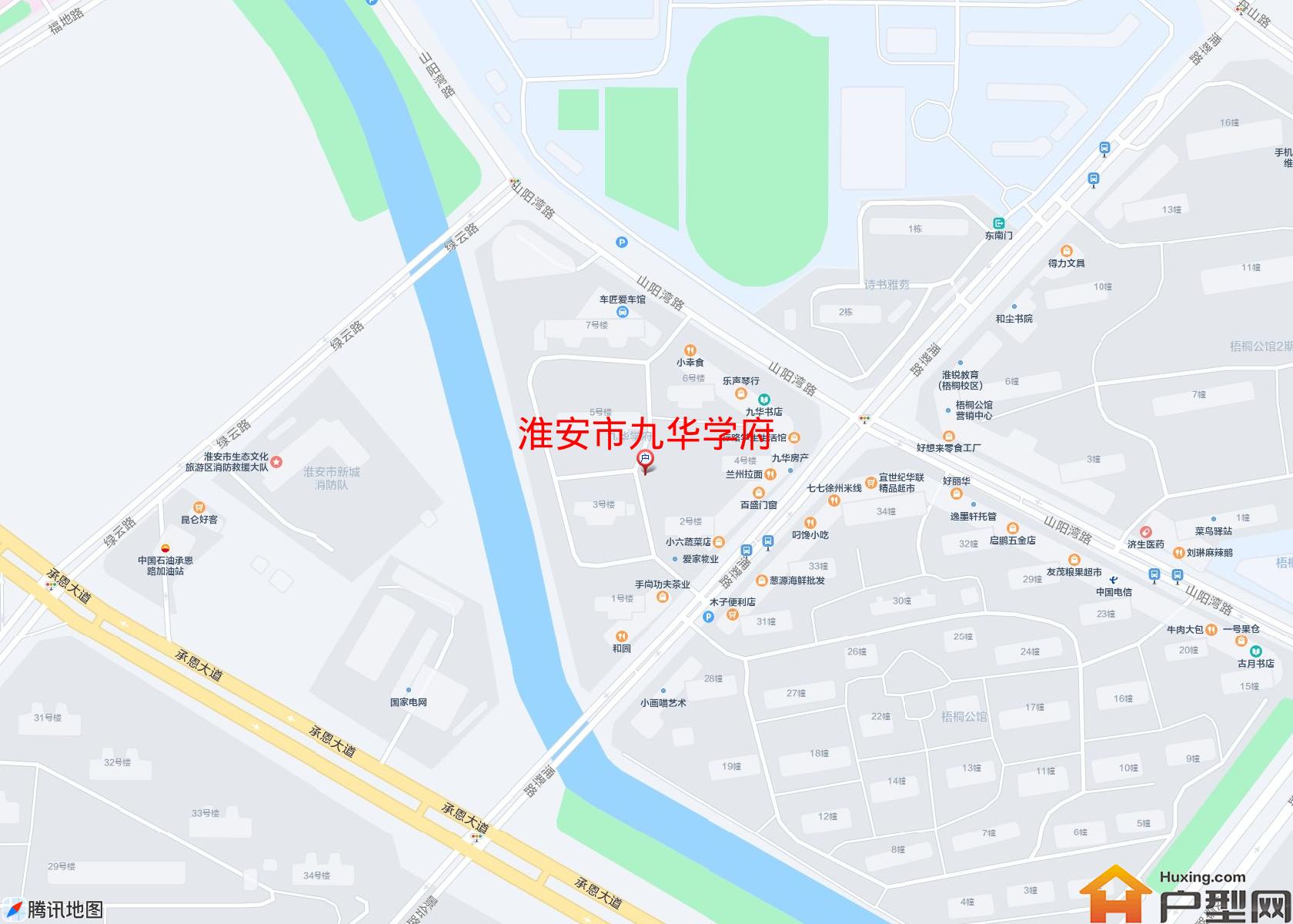 九华学府小区 - 户型网