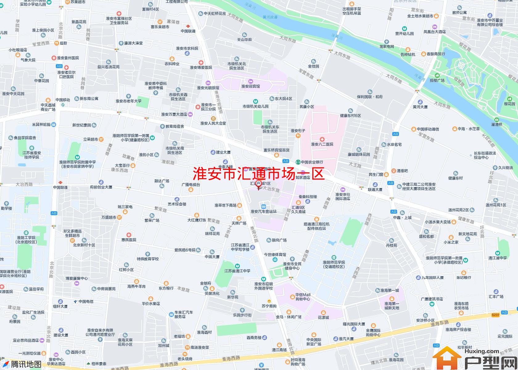 汇通市场一区小区 - 户型网