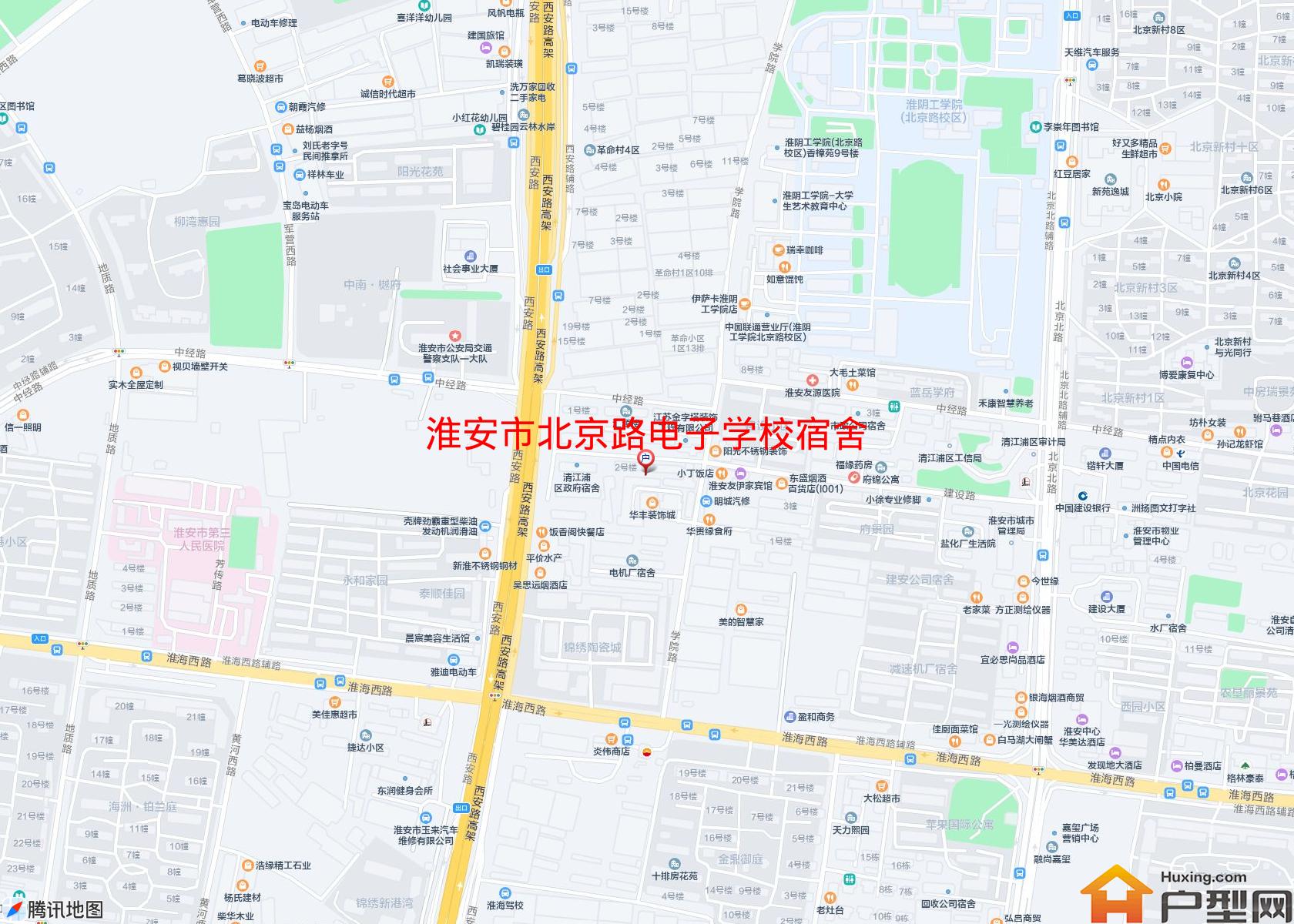 北京路电子学校宿舍小区 - 户型网
