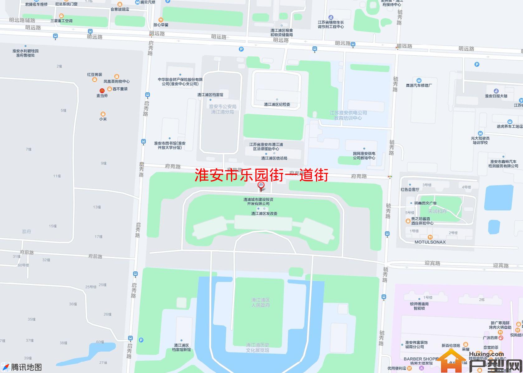 乐园街一道街小区 - 户型网