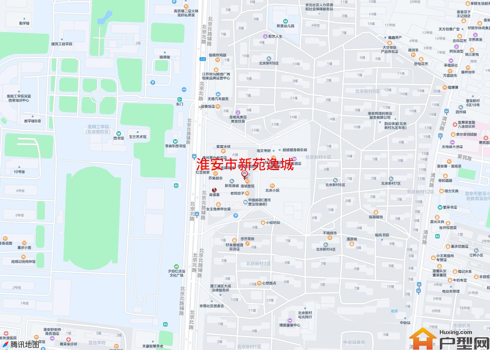 新苑逸城小区 - 户型网