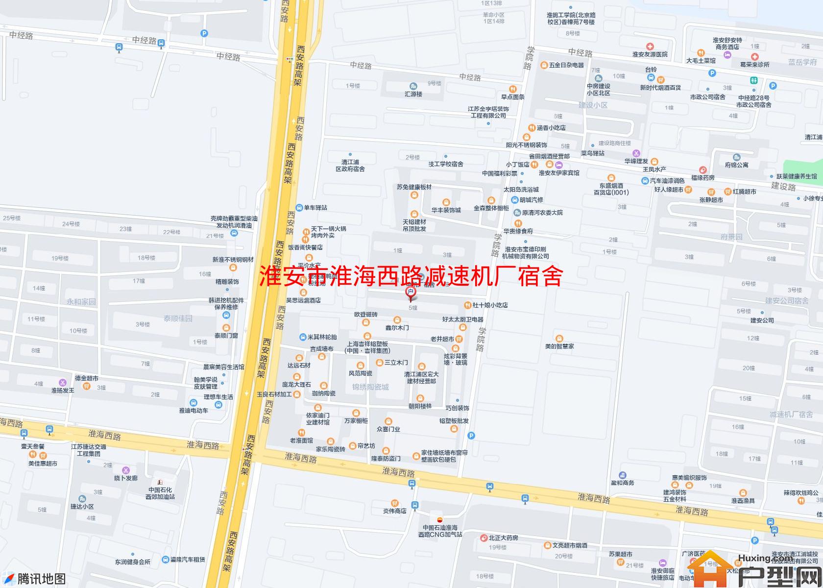 淮海西路减速机厂宿舍小区 - 户型网