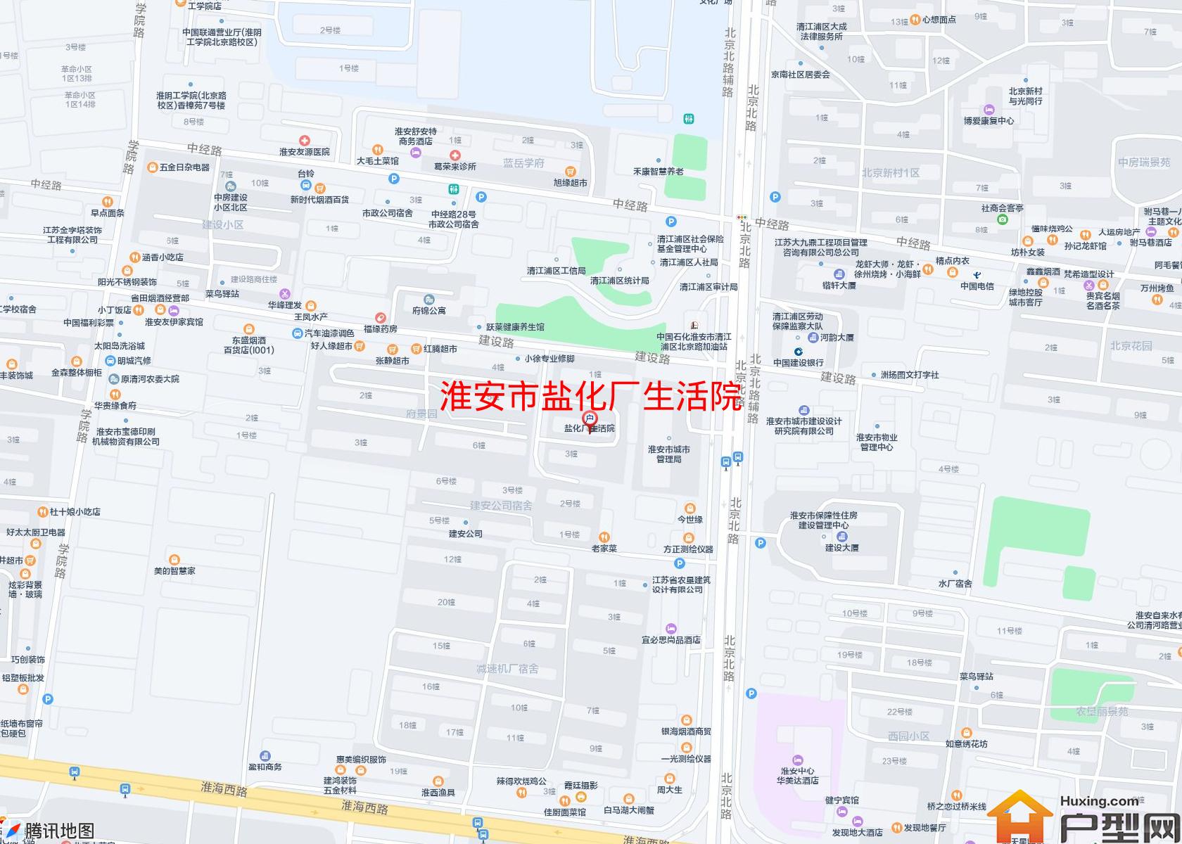 盐化厂生活院小区 - 户型网