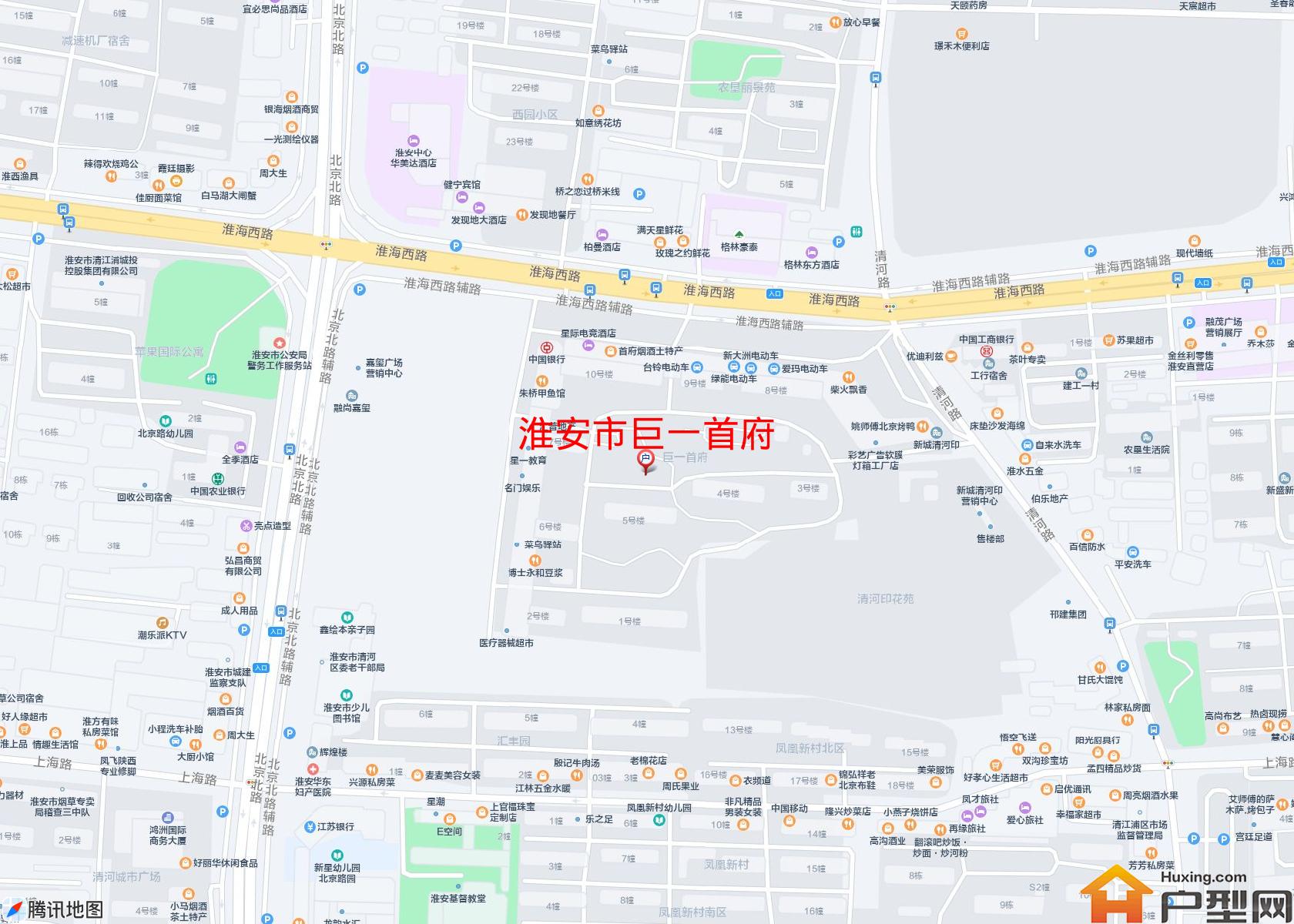 巨一首府小区 - 户型网