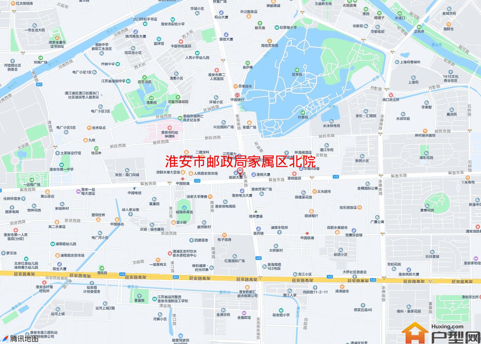 邮政局家属区北院小区 - 户型网