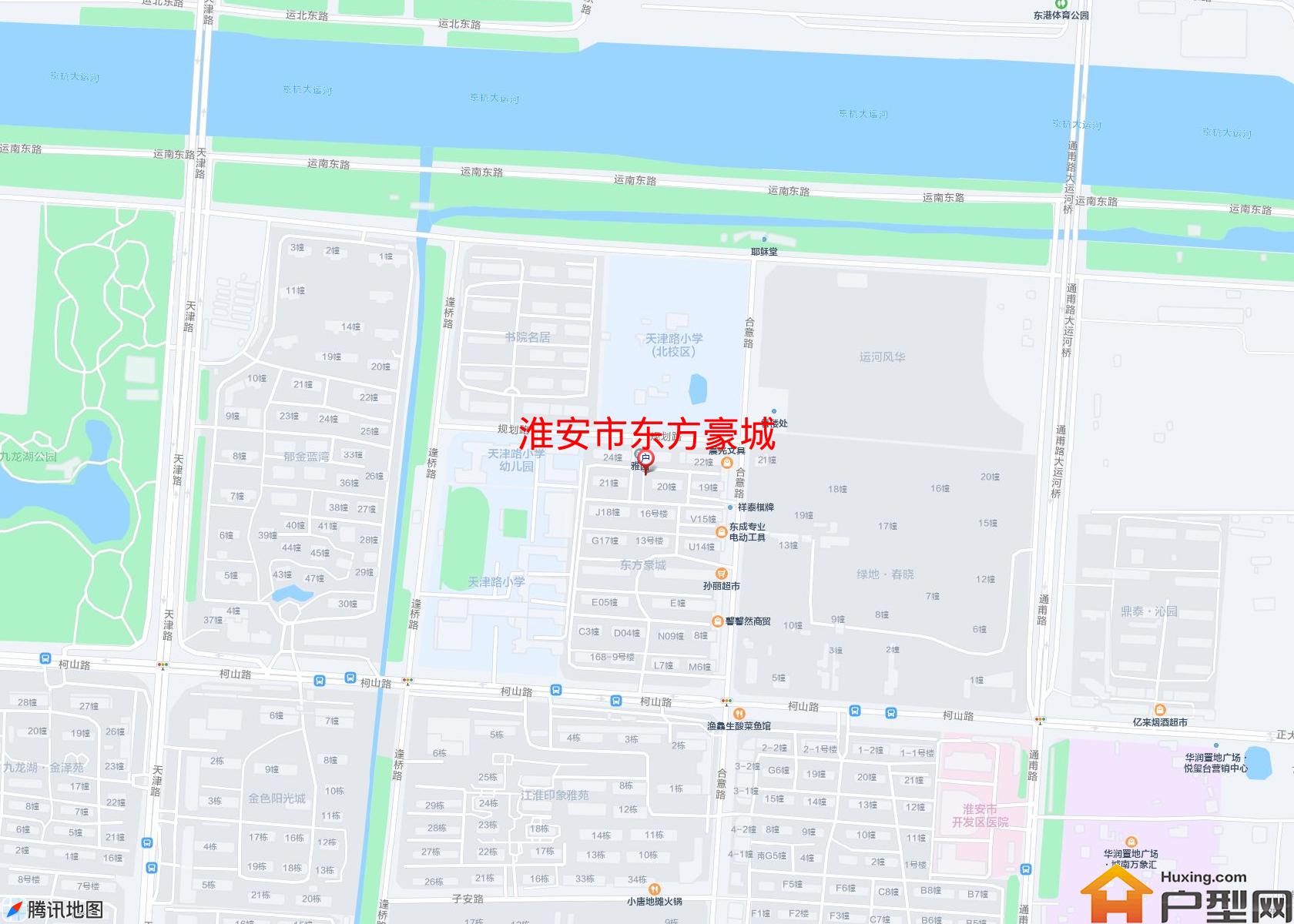 东方豪城小区 - 户型网