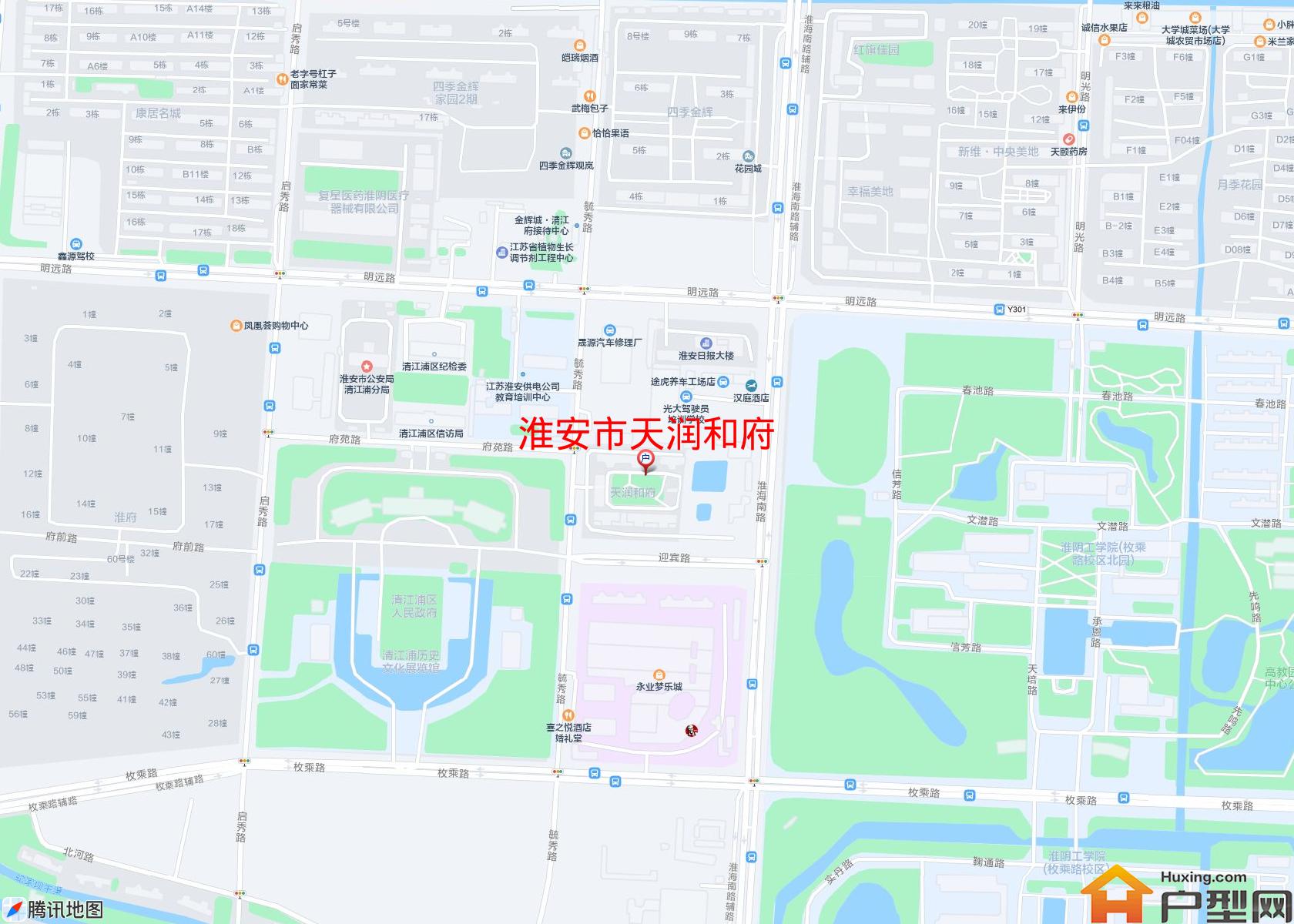 天润和府小区 - 户型网