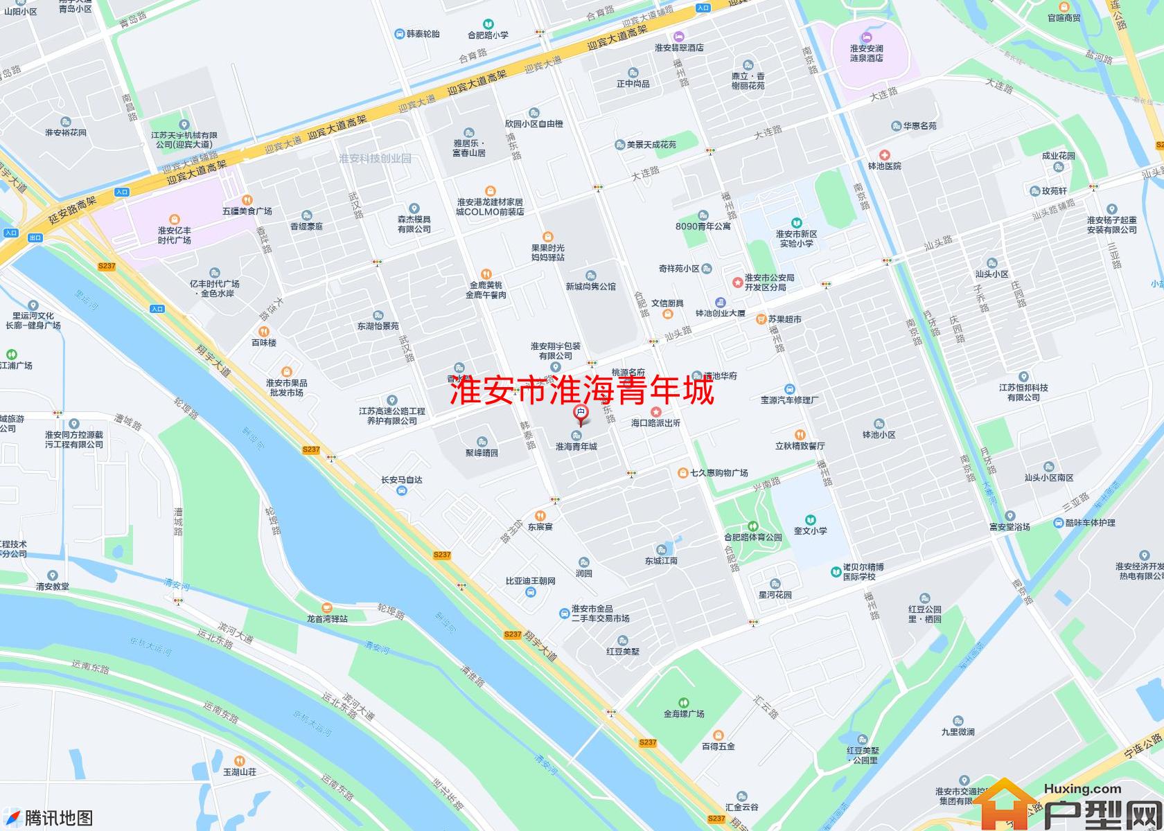 淮海青年城小区 - 户型网
