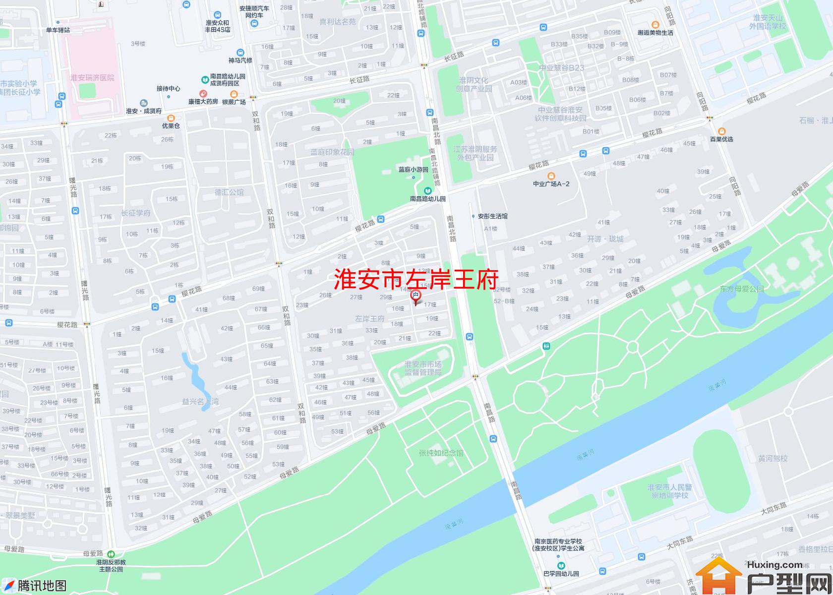 左岸王府小区 - 户型网