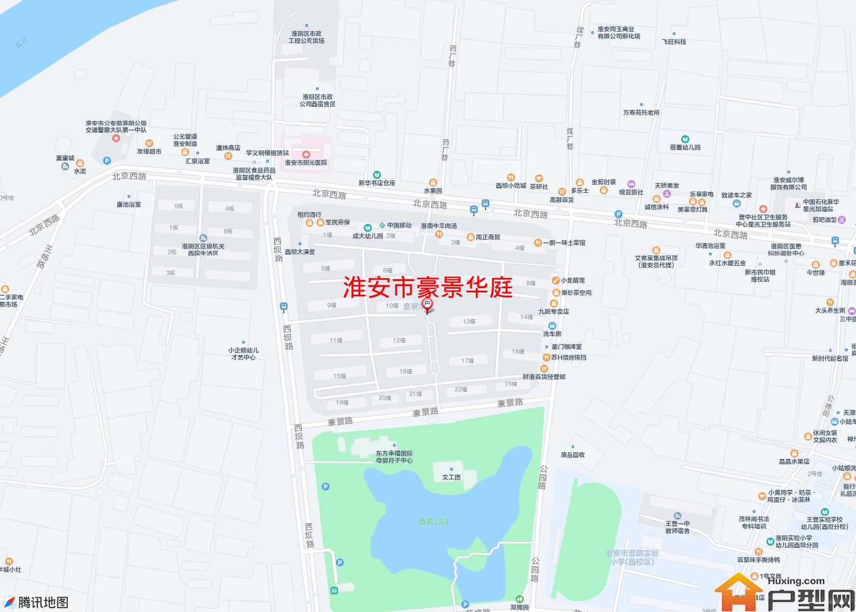 豪景华庭小区 - 户型网