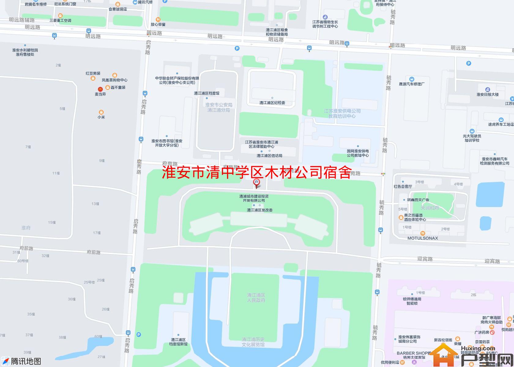 清中学区木材公司宿舍小区 - 户型网