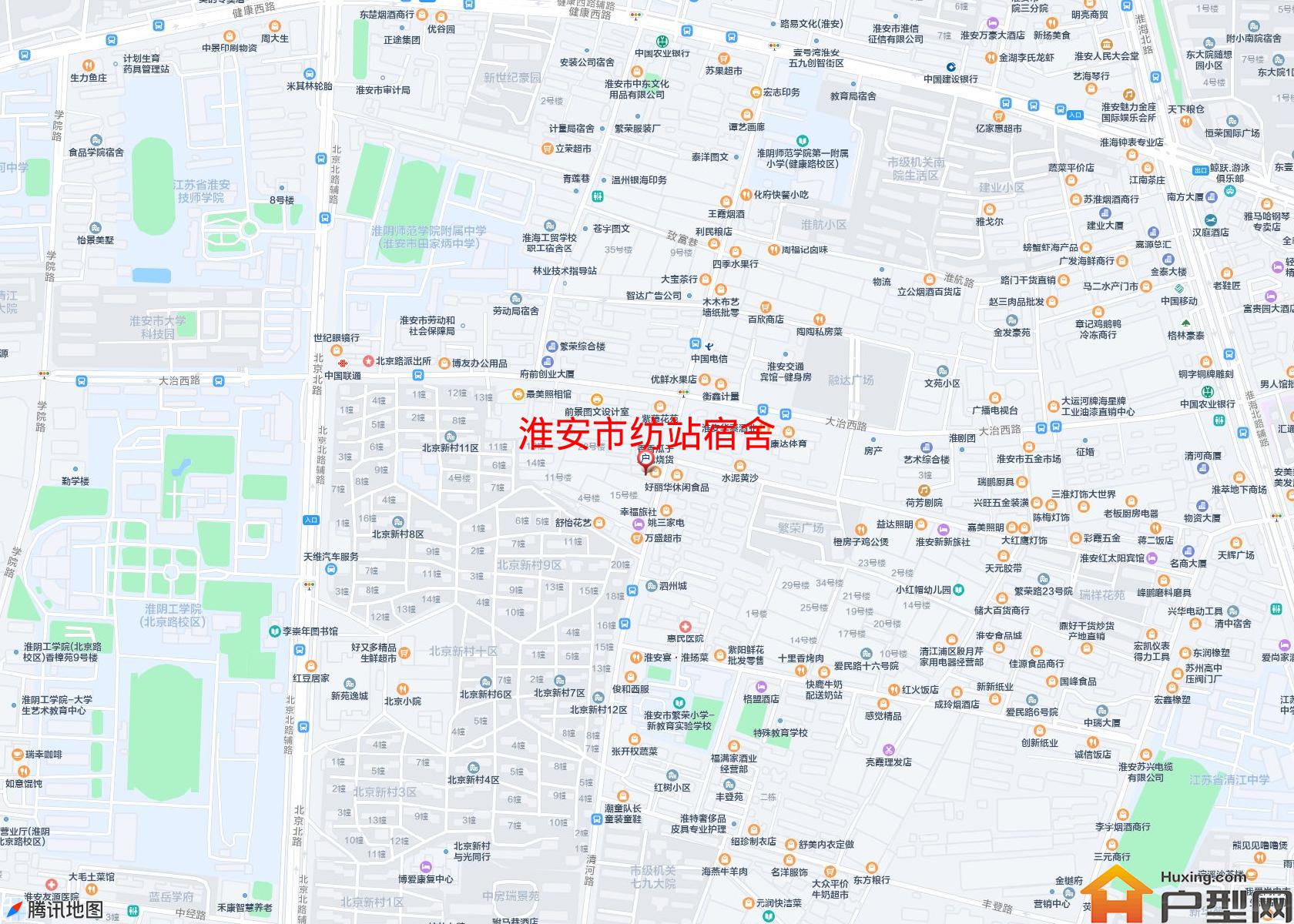 纺站宿舍小区 - 户型网