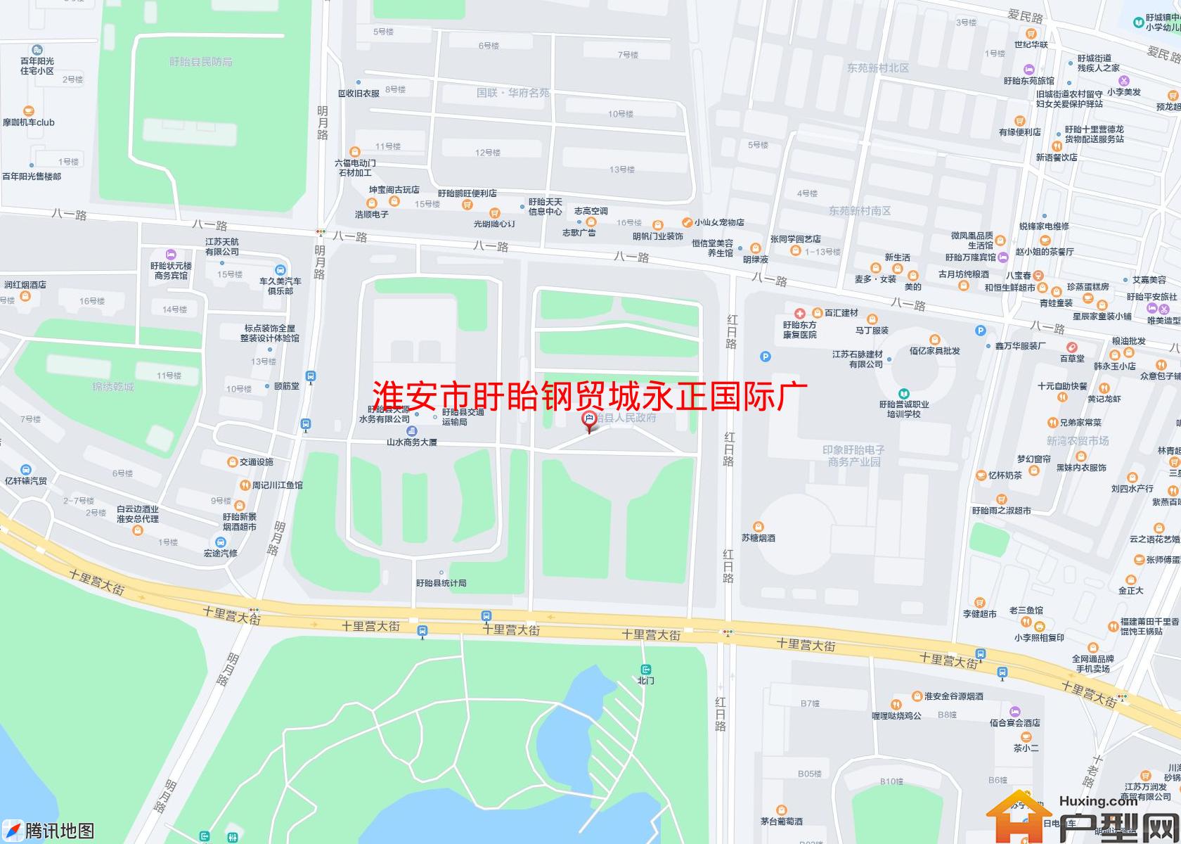 盱眙钢贸城永正国际广场小区 - 户型网