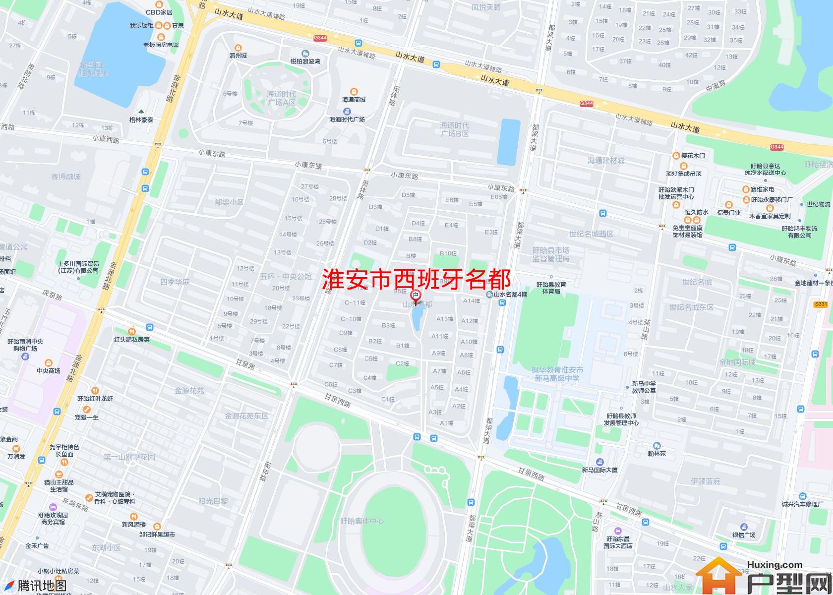 西班牙名都小区 - 户型网