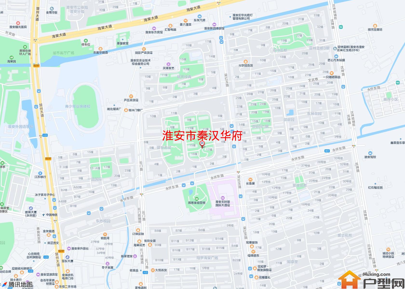 秦汉华府小区 - 户型网