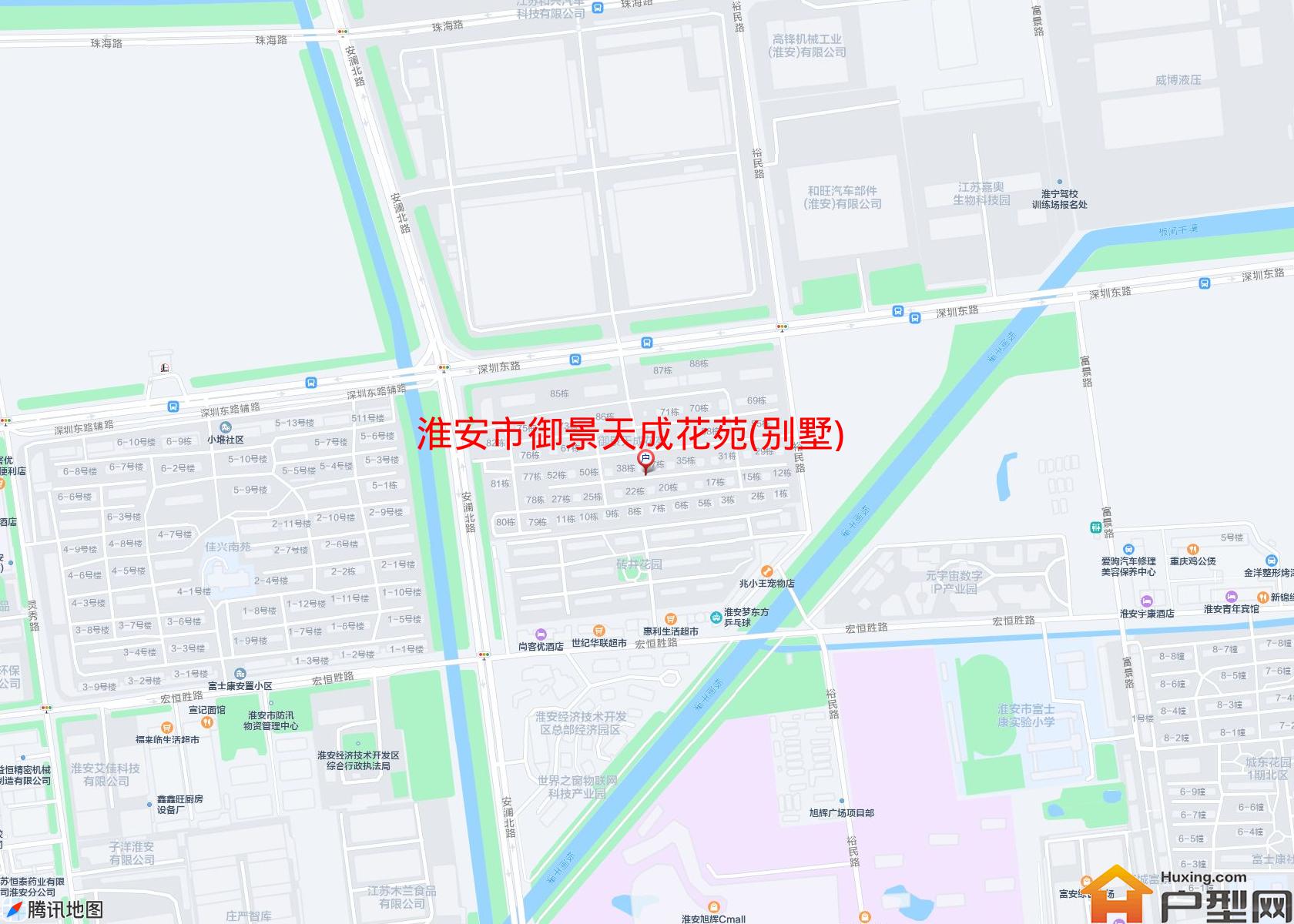 御景天成花苑(别墅)小区 - 户型网