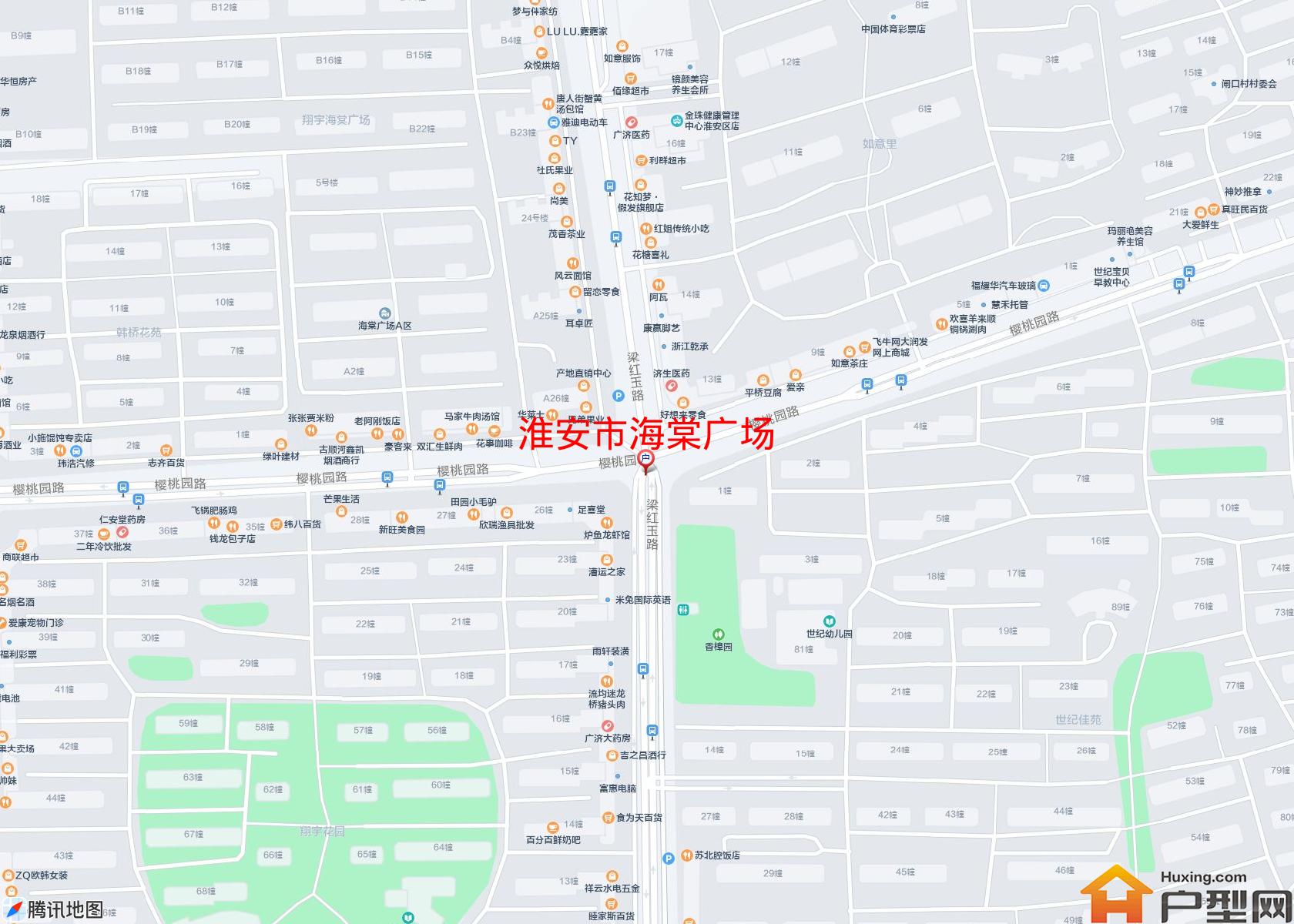 海棠广场小区 - 户型网