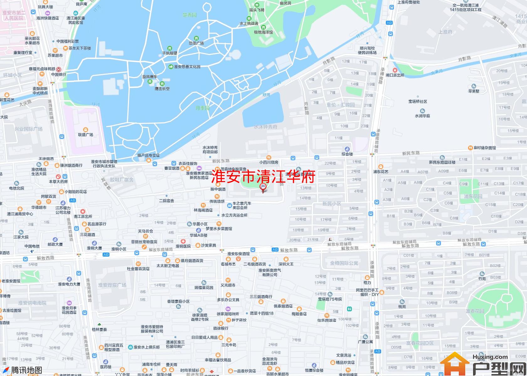 清江华府小区 - 户型网