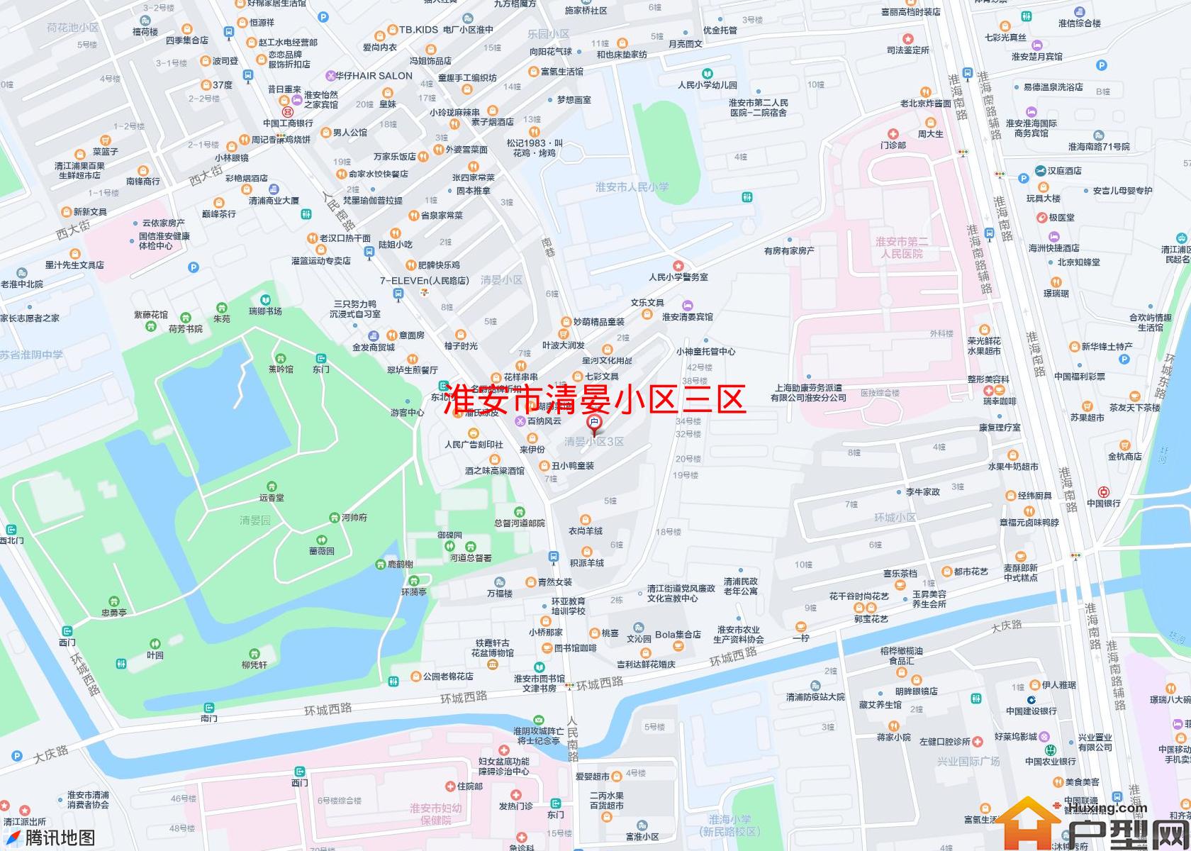 清晏小区三区小区 - 户型网