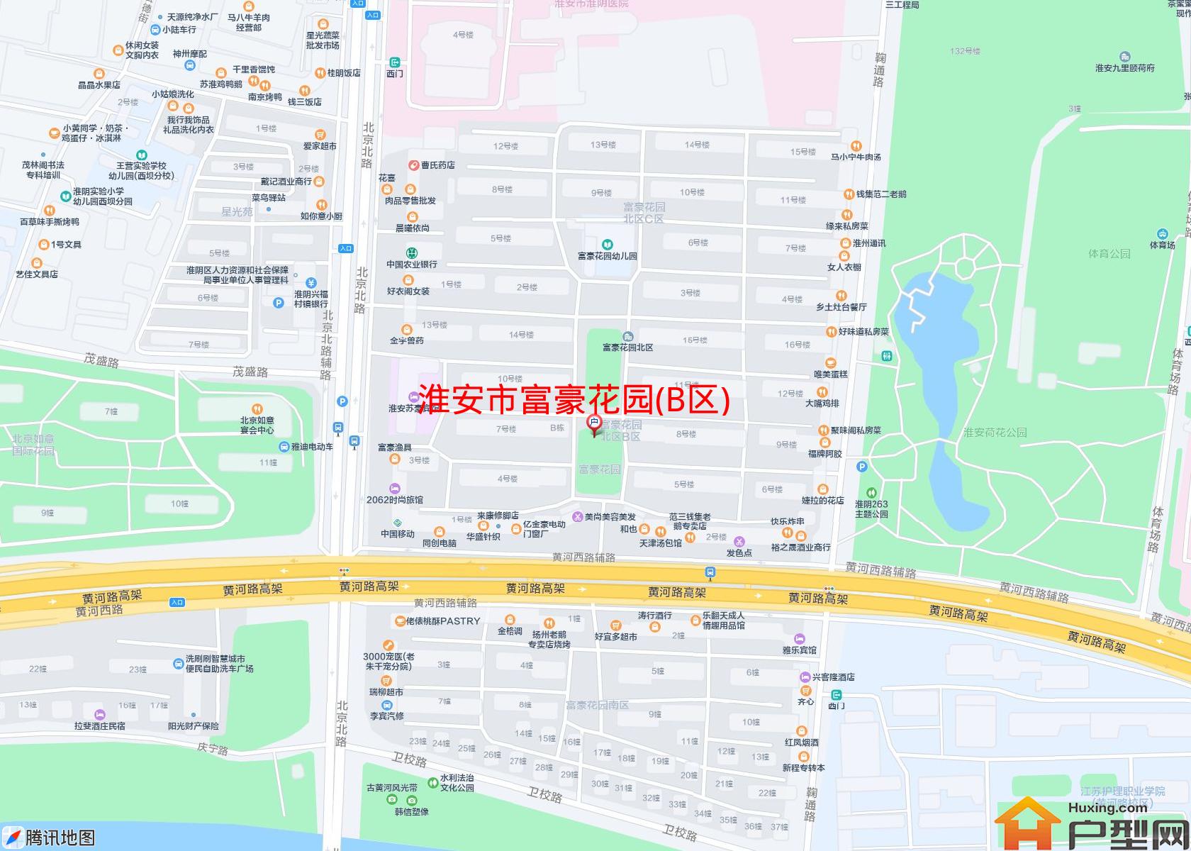 富豪花园(B区)小区 - 户型网