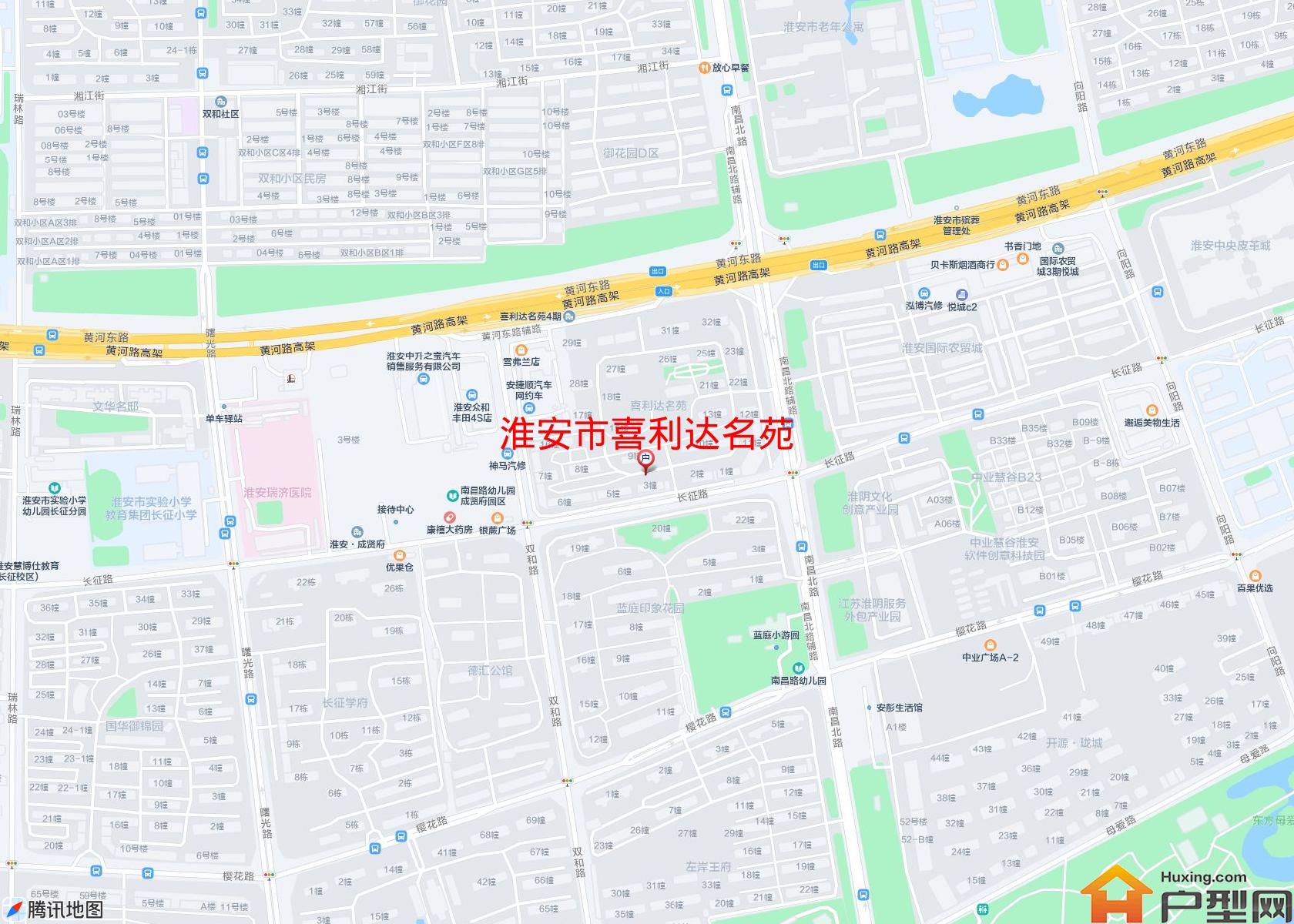 喜利达名苑小区 - 户型网