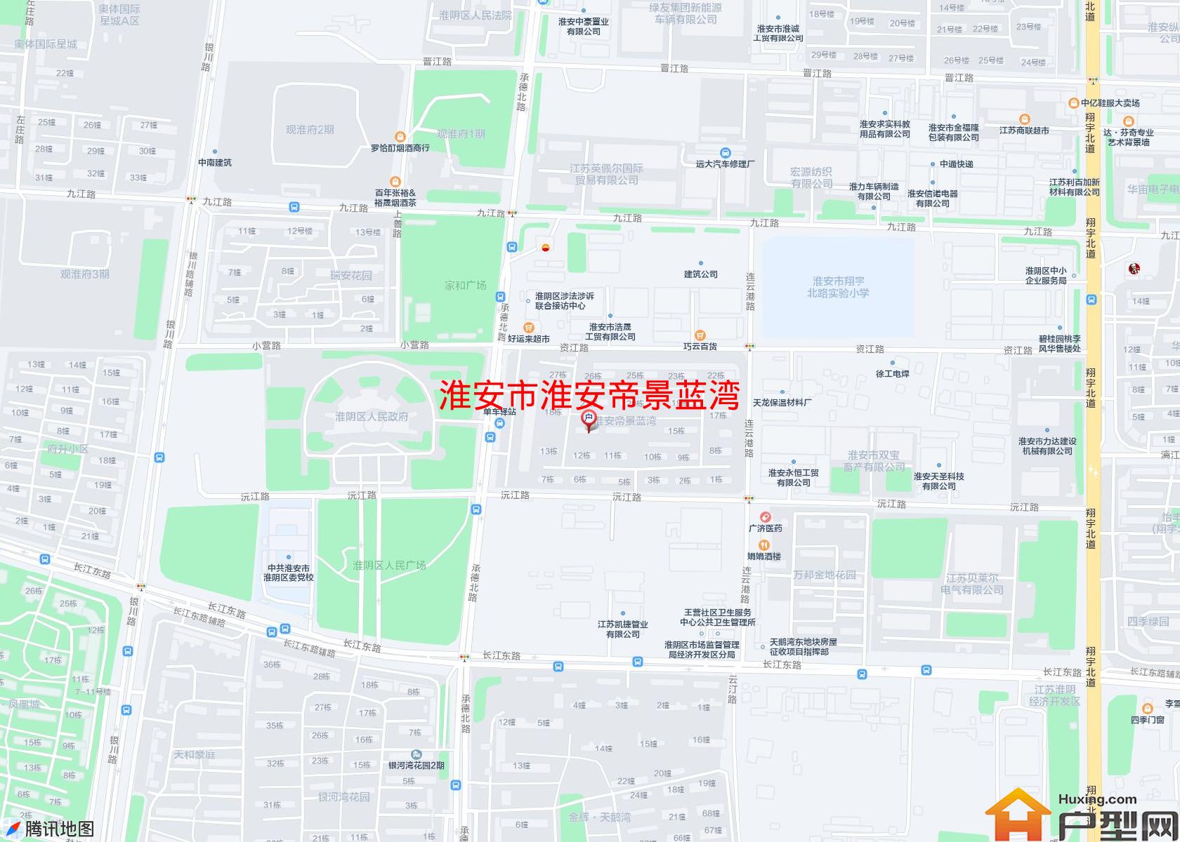 淮安帝景蓝湾小区 - 户型网